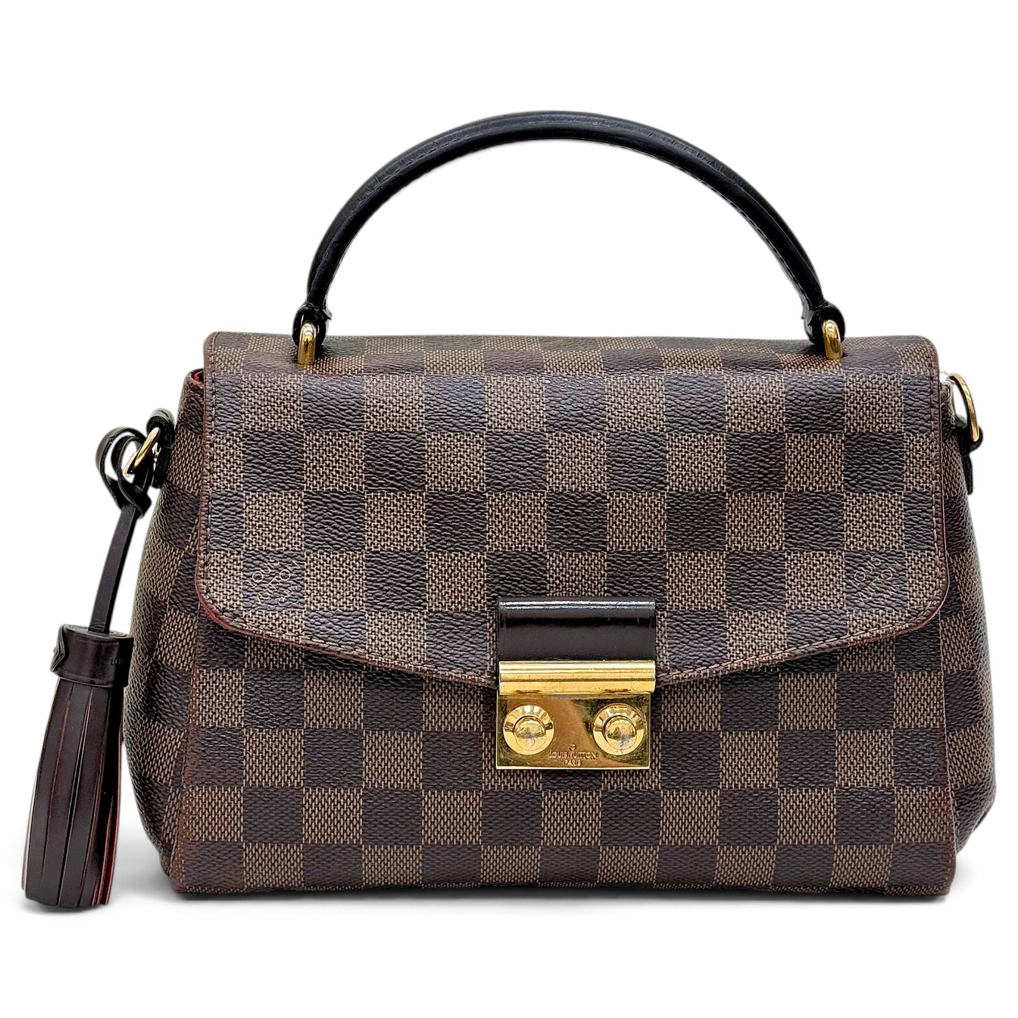 Croisette leather handbag