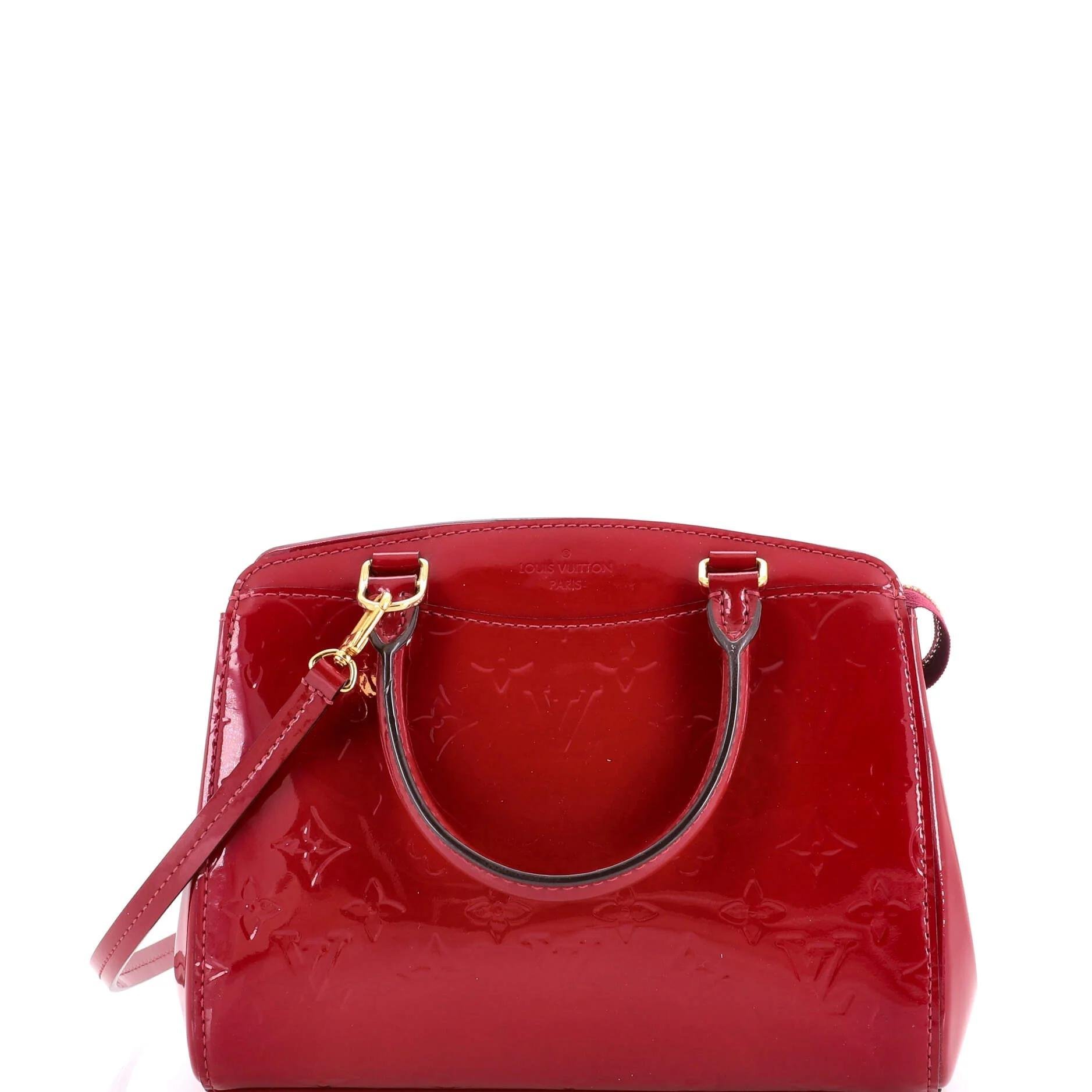Bréa patent leather handbag