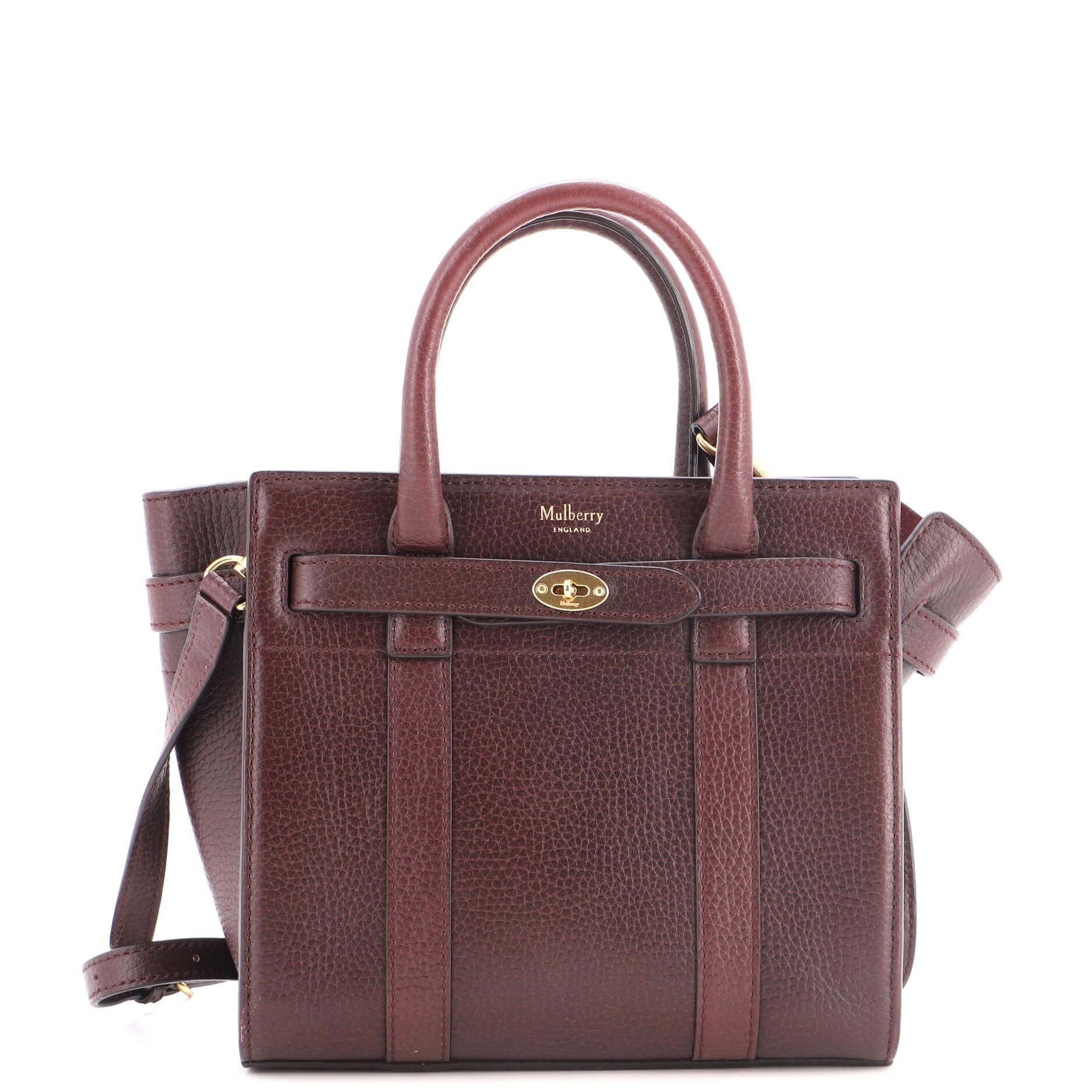 Mulberry Bayswater Zipped Tote Leather Mini