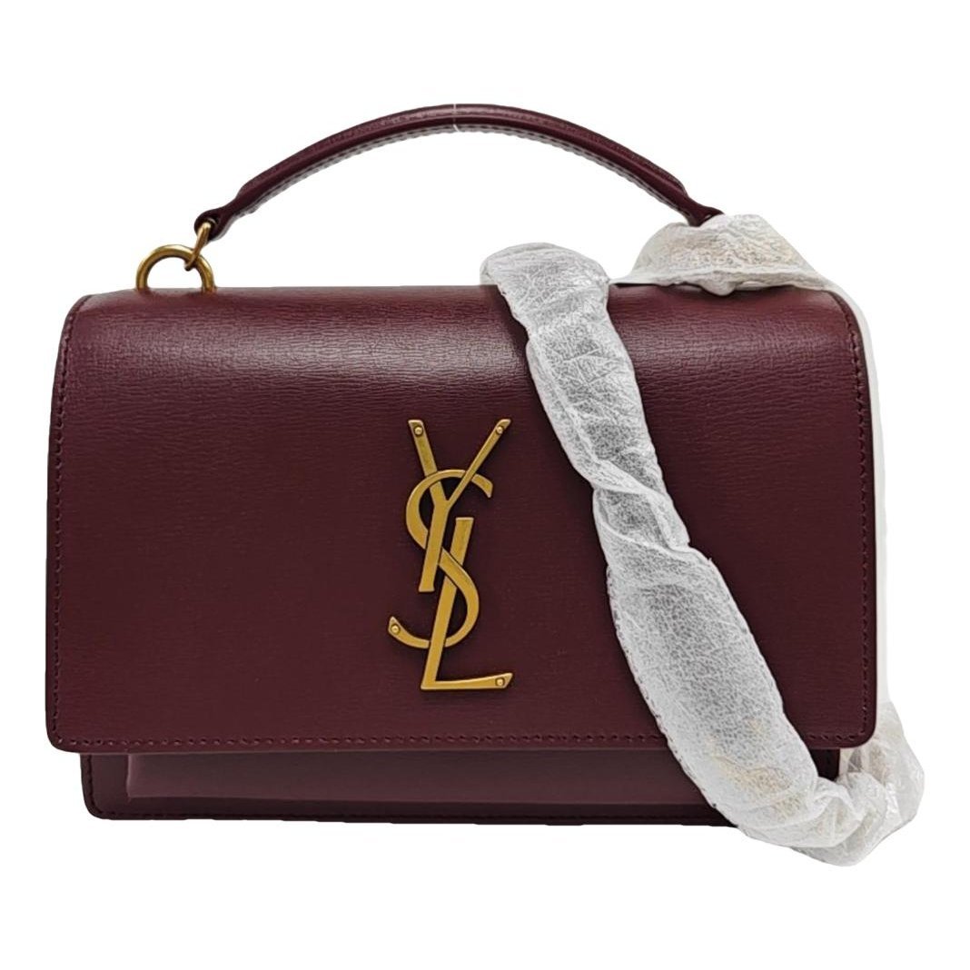 Sunset leather crossbody bag