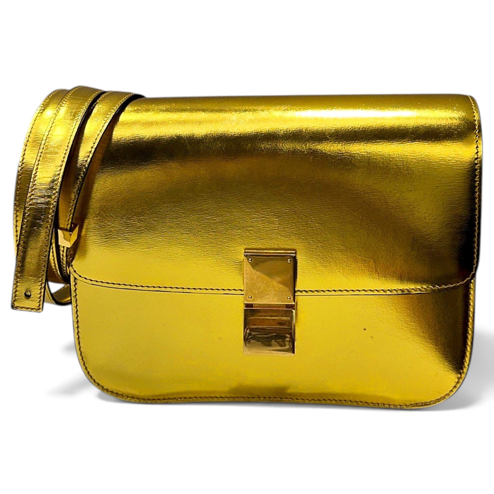 Classic leather handbag