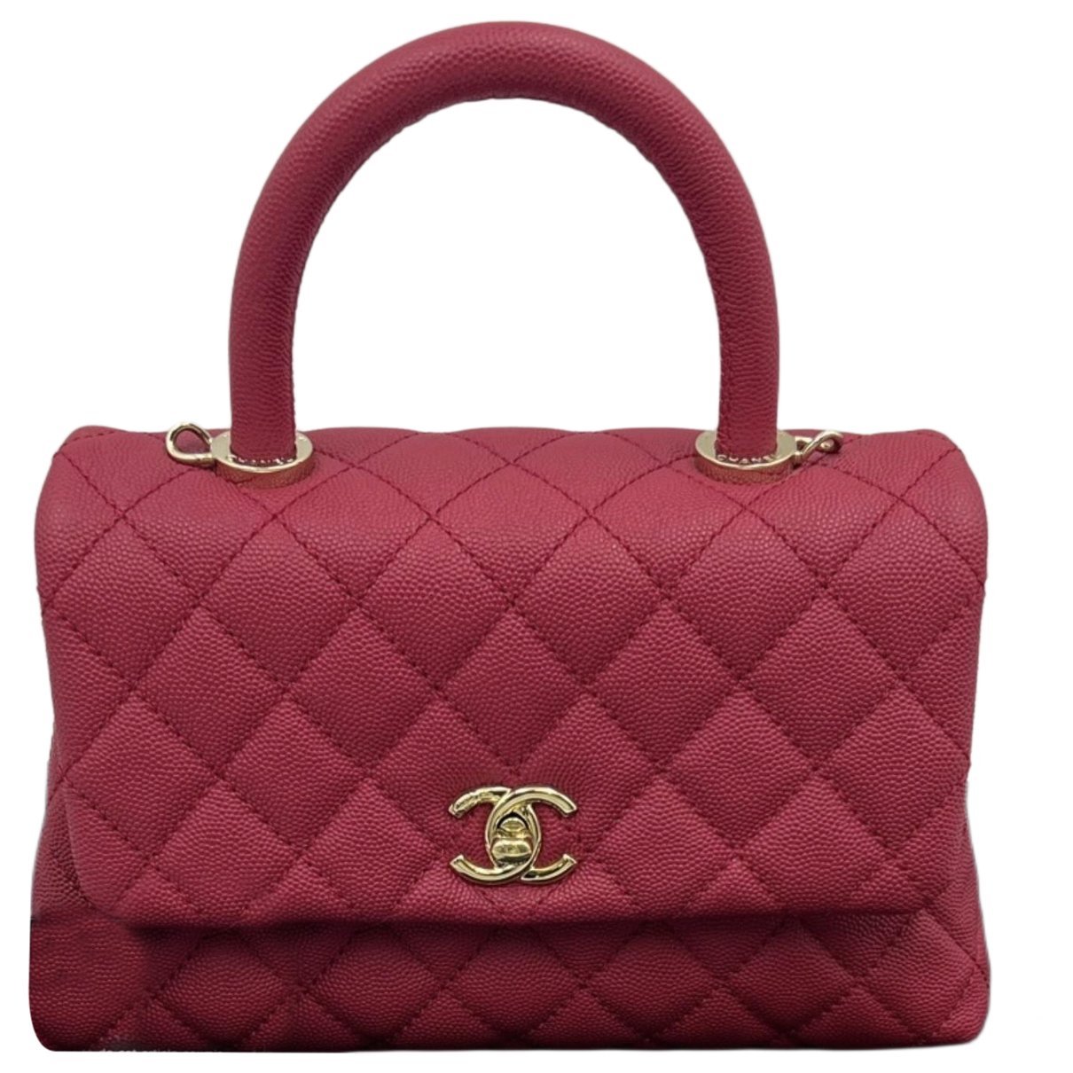 Coco Handle leather handbag