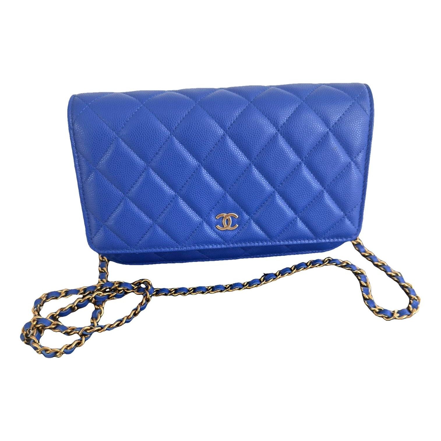 Wallet On Chain Timeless/Classique leather crossbody bag