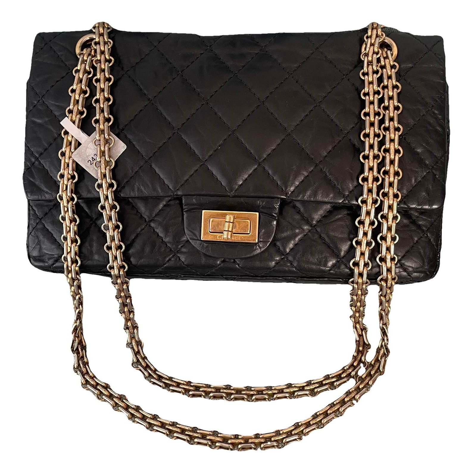 2.55 leather handbag