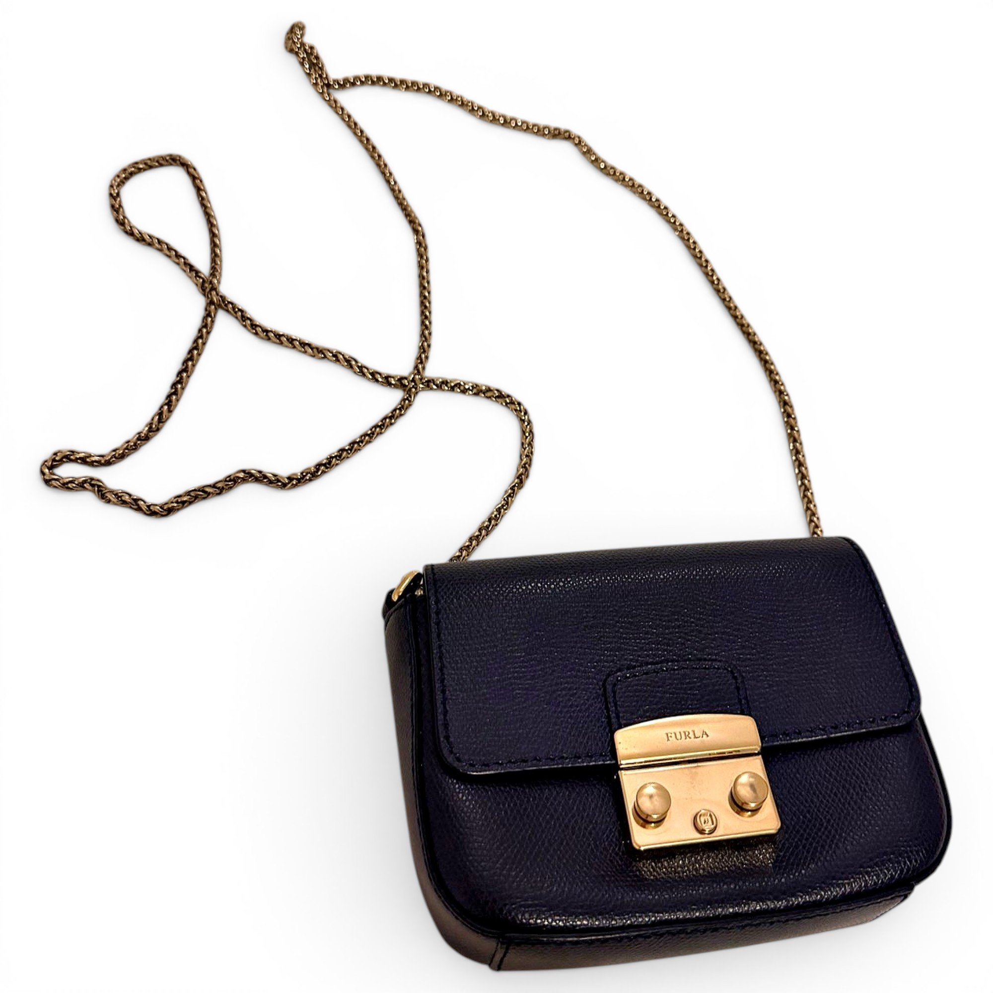 Metropolis leather crossbody bag