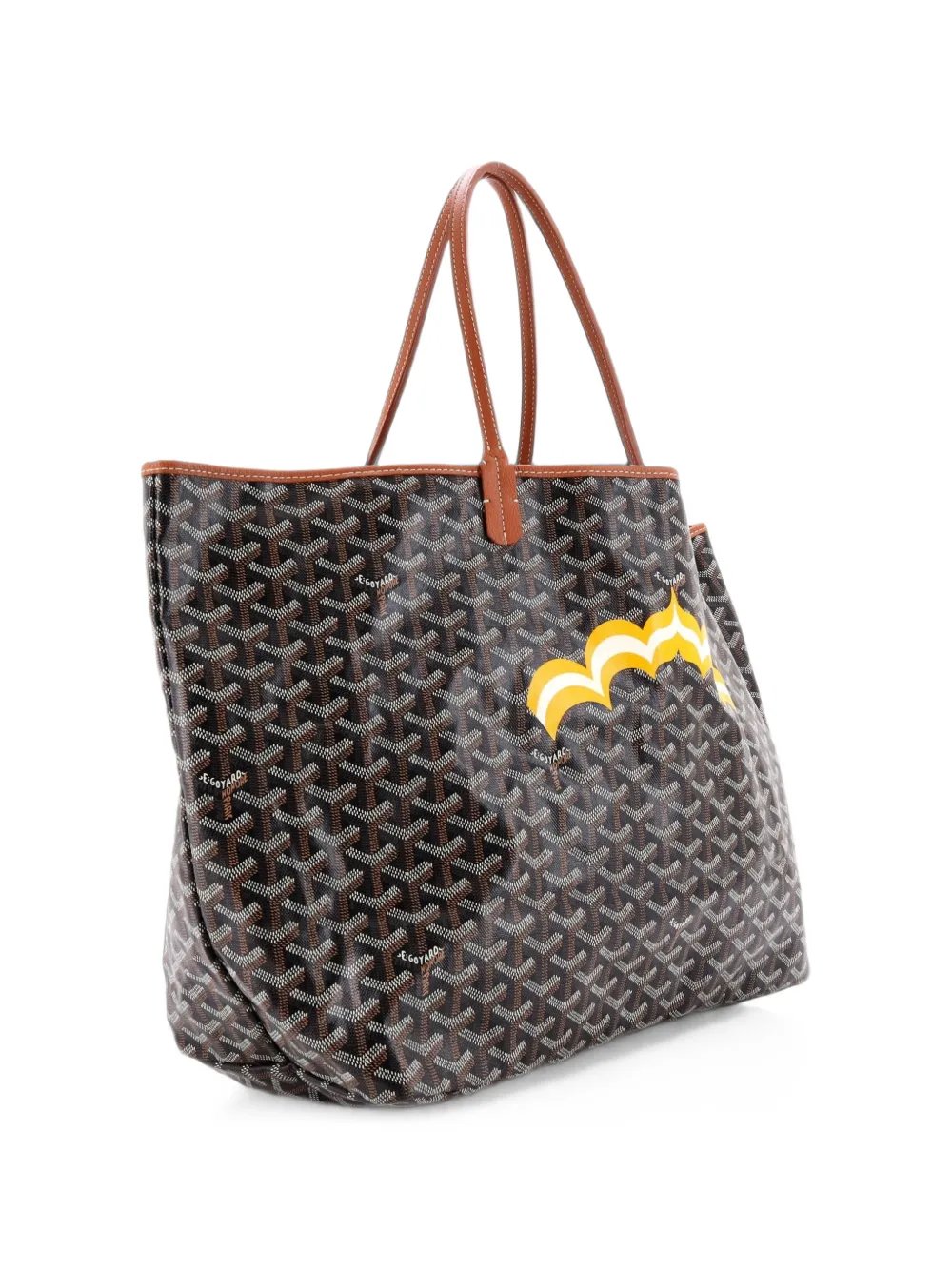 Saint Louis Printed Coated Canvas GM tote bag