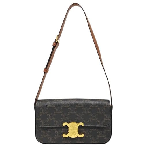 Celine Triomphe leather handbag
