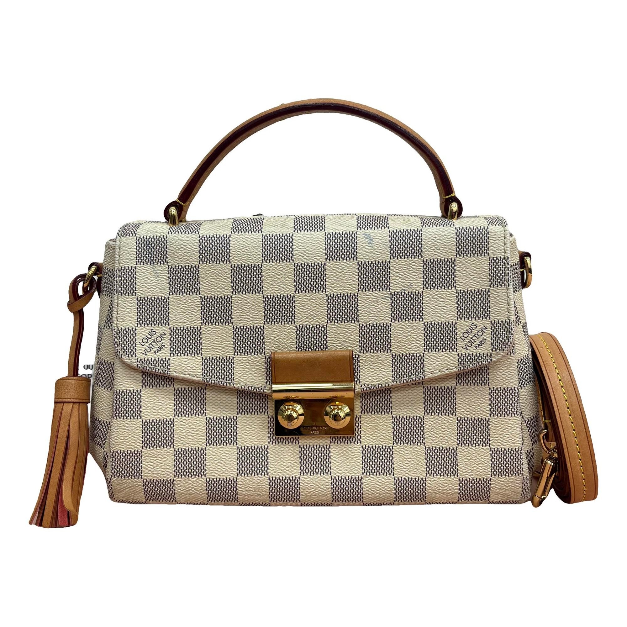 Croisette leather handbag