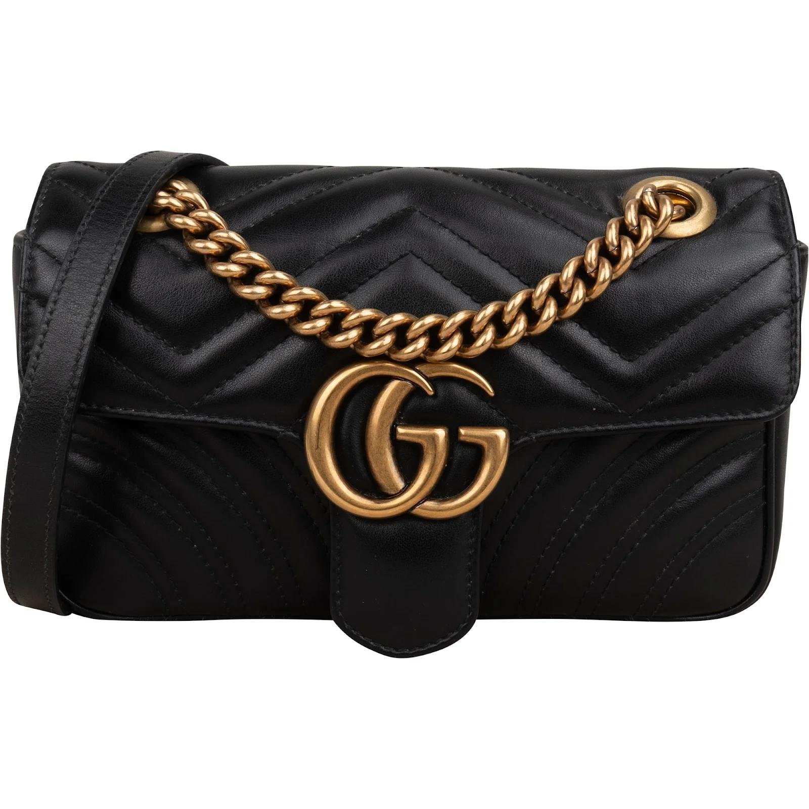 GG Marmont leather crossbody bag