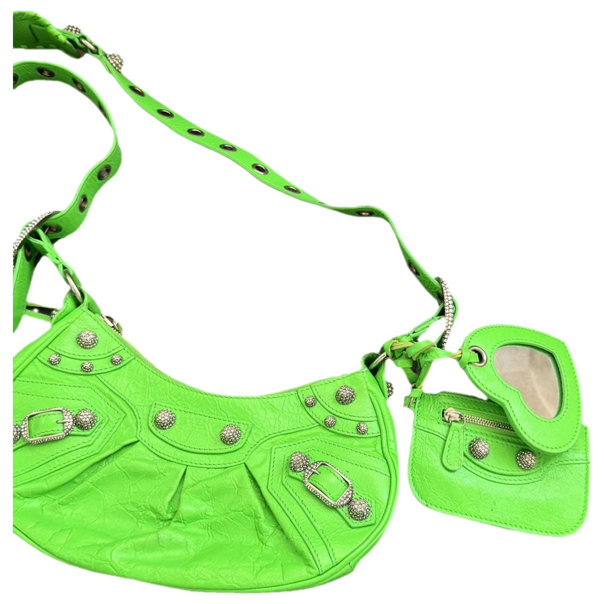 Le Cagole leather handbag