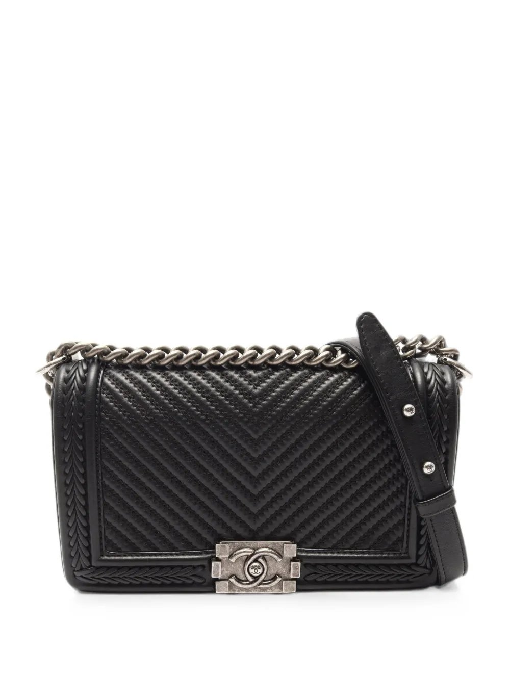 2016-2017 Boy Chanel chevron shoulder bag