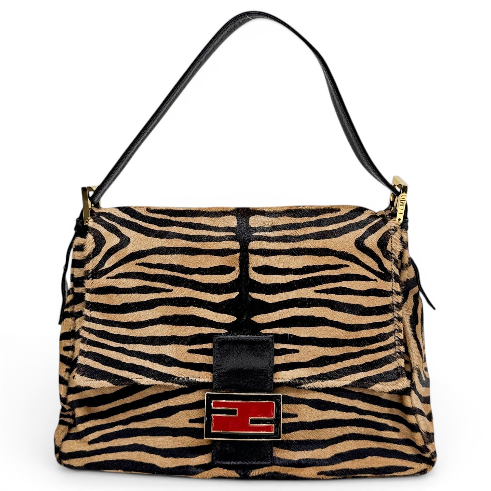 Mamma Baguette pony-style calfskin handbag