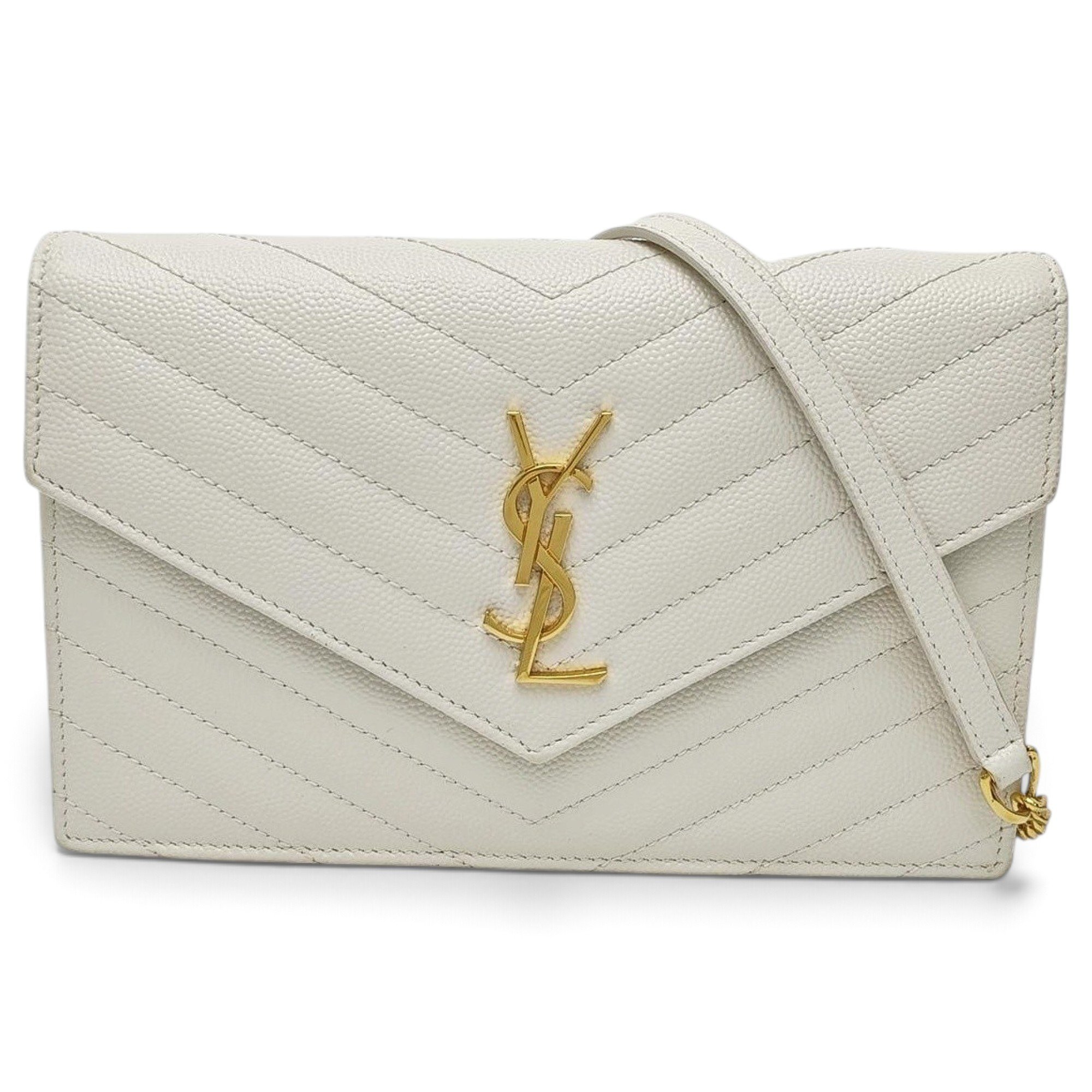 Baby monogramme leather handbag
