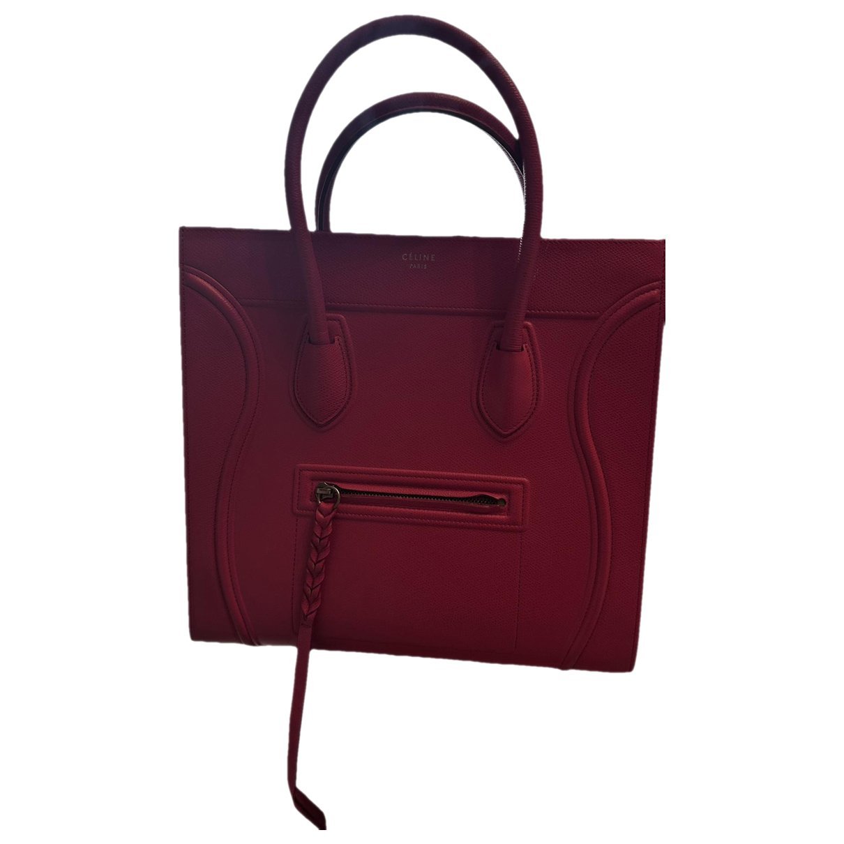Luggage leather handbag