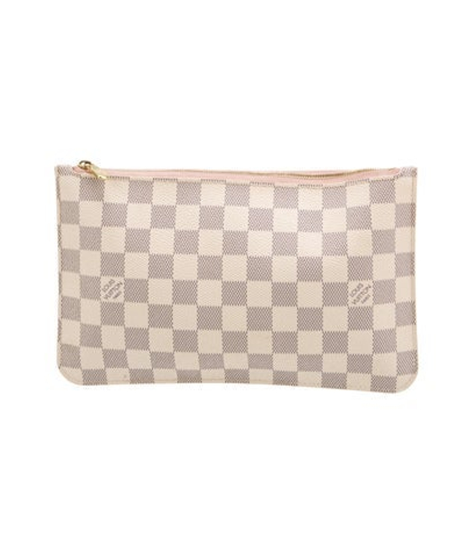 Louis Vuitton Vuitton Damier Azur Neverfull Pouch