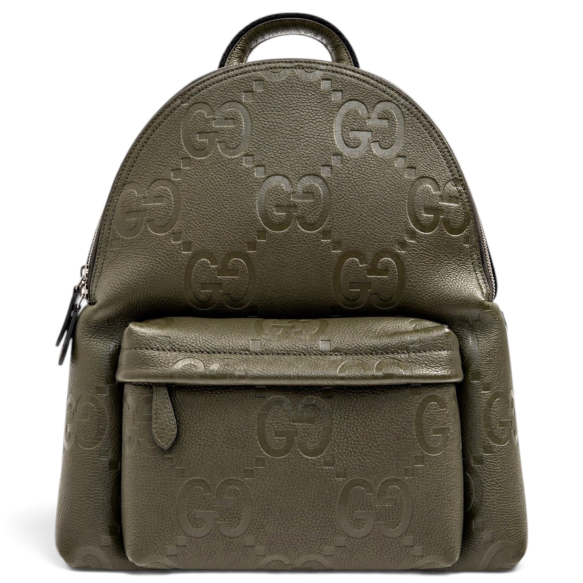 Leather backpack