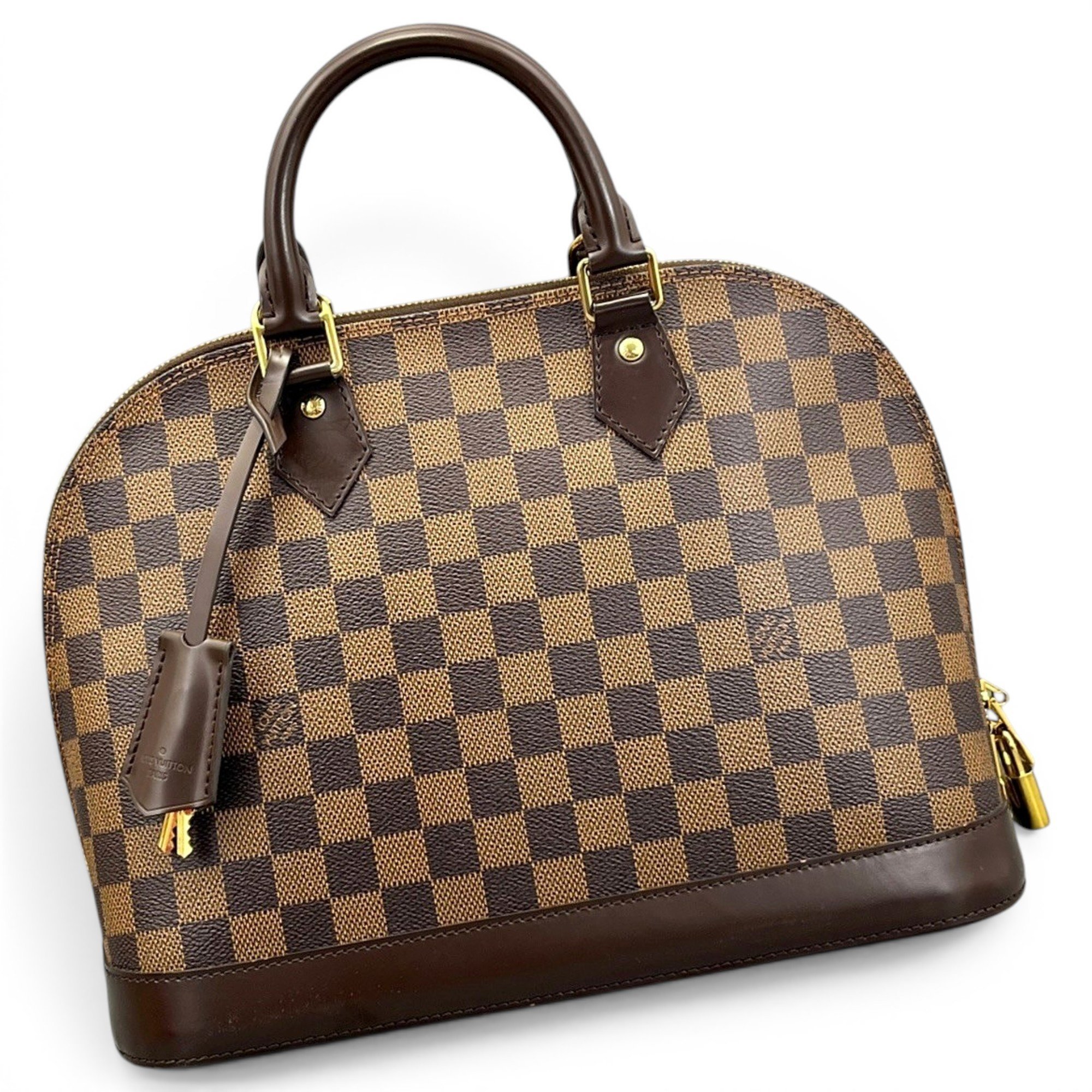 Alma leather handbag