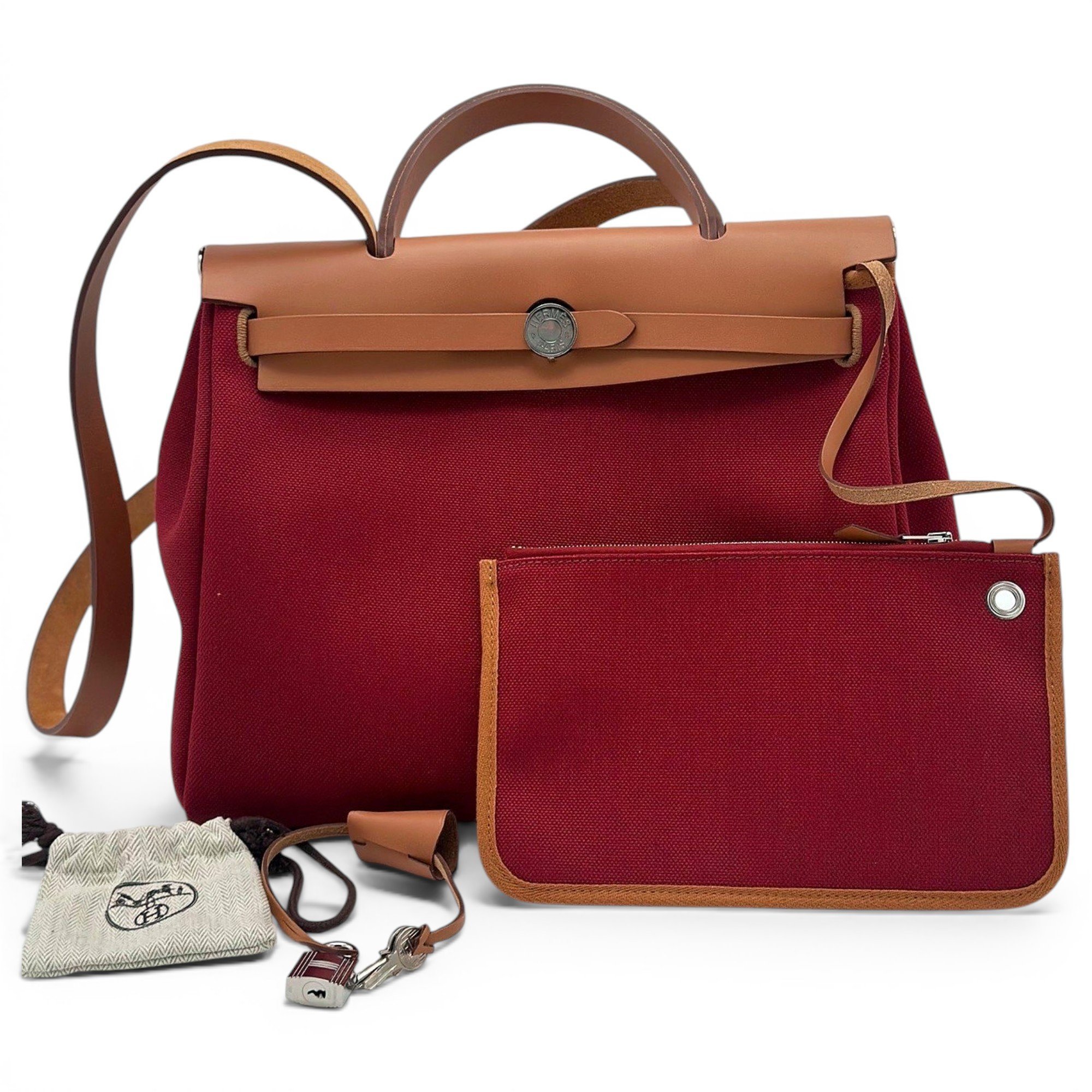 Herbag leather handbag