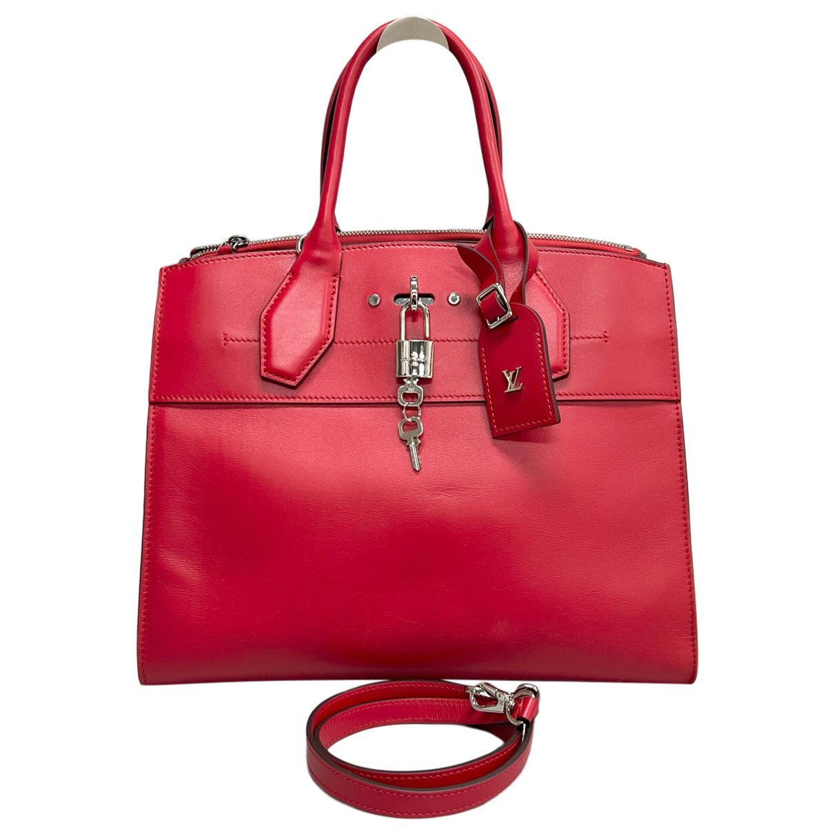 Louis Vuitton City Steamer leather handbag