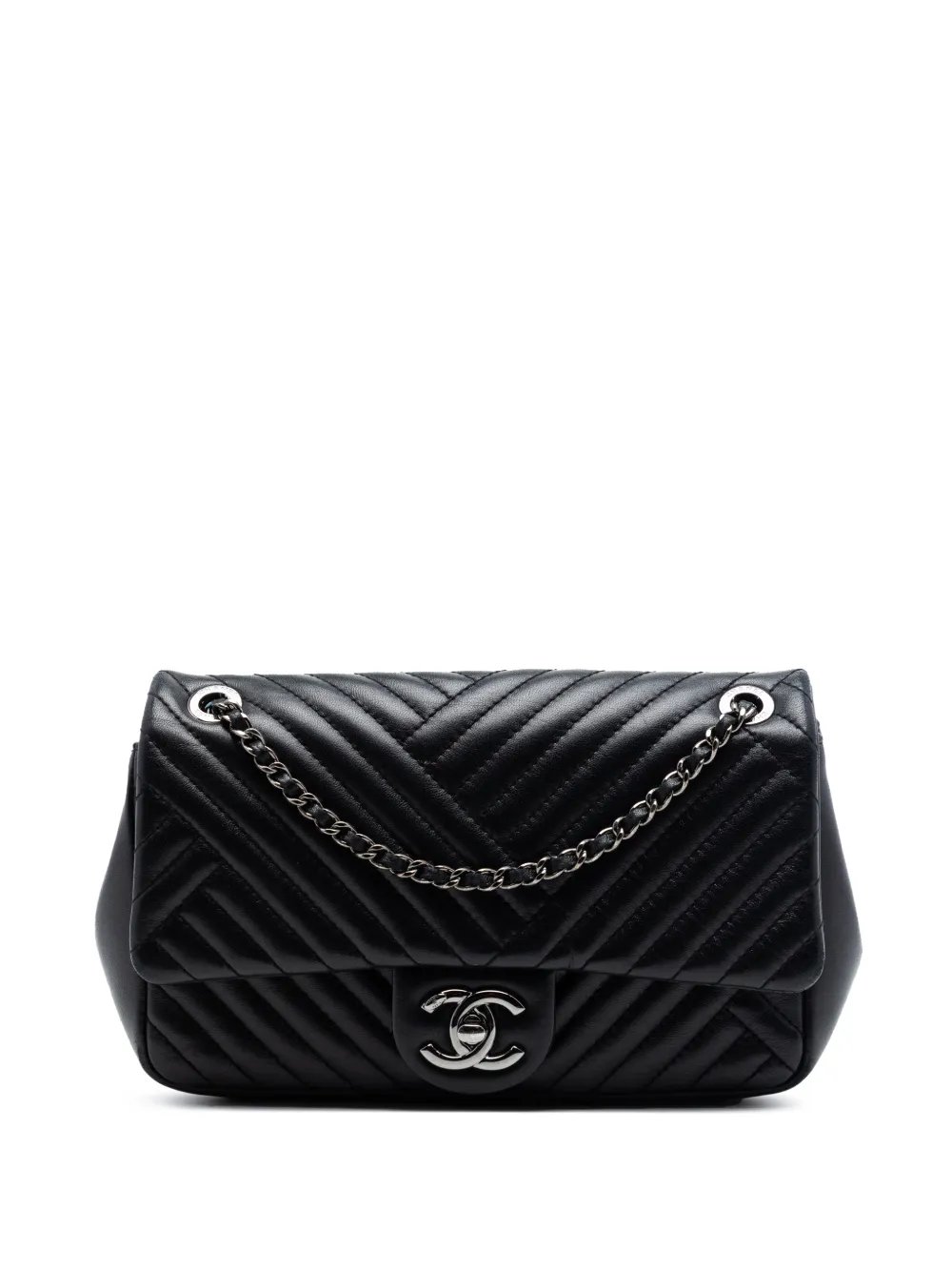 2015-2016 Small Lambskin CC Crossing Flap shoulder bag