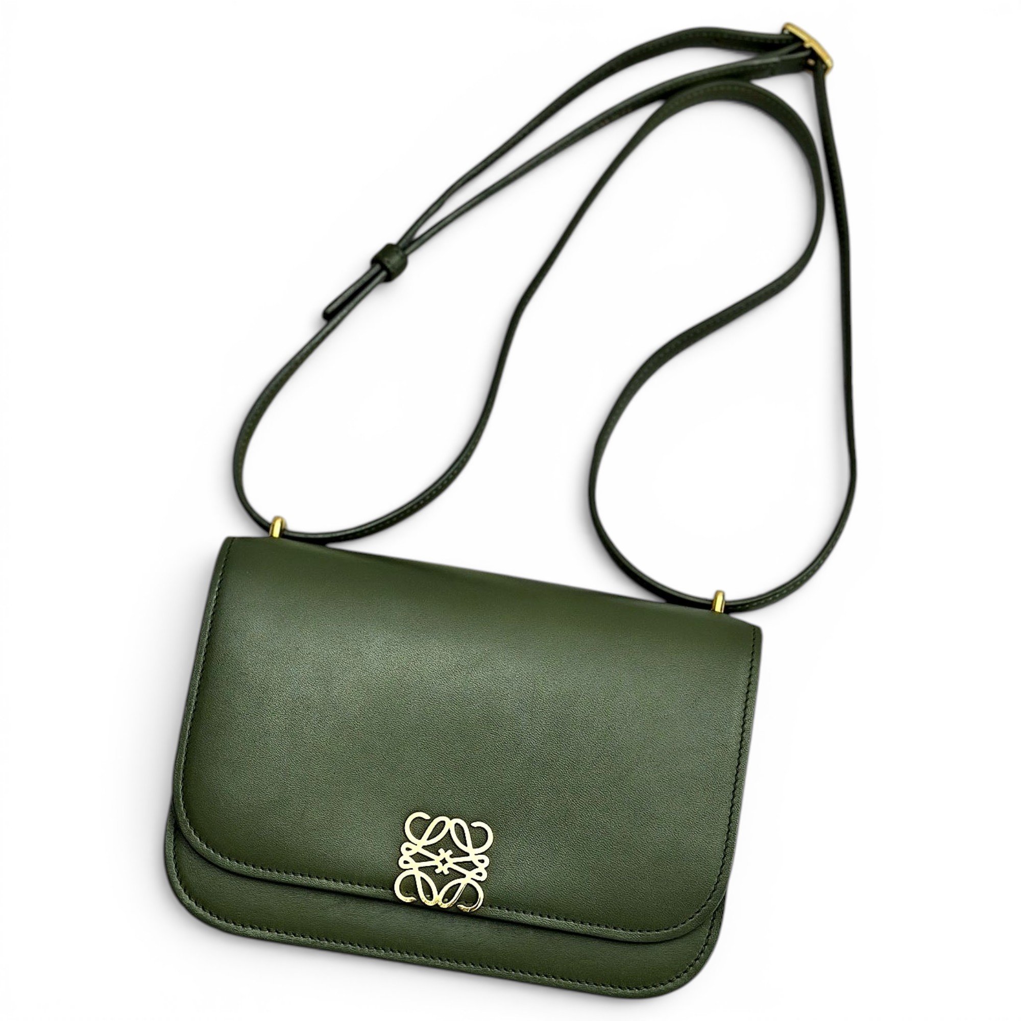 Goya leather crossbody bag