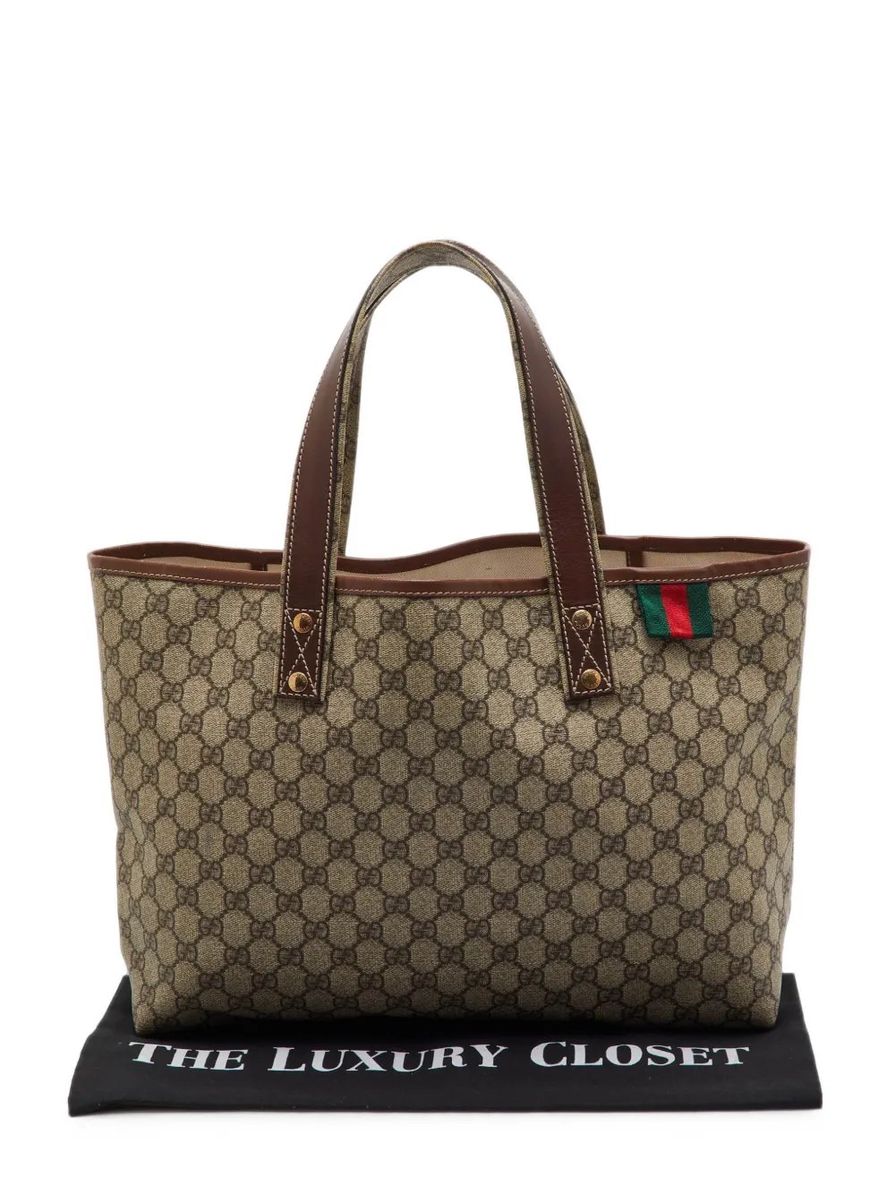 GG Supreme Sherry Line tote bag