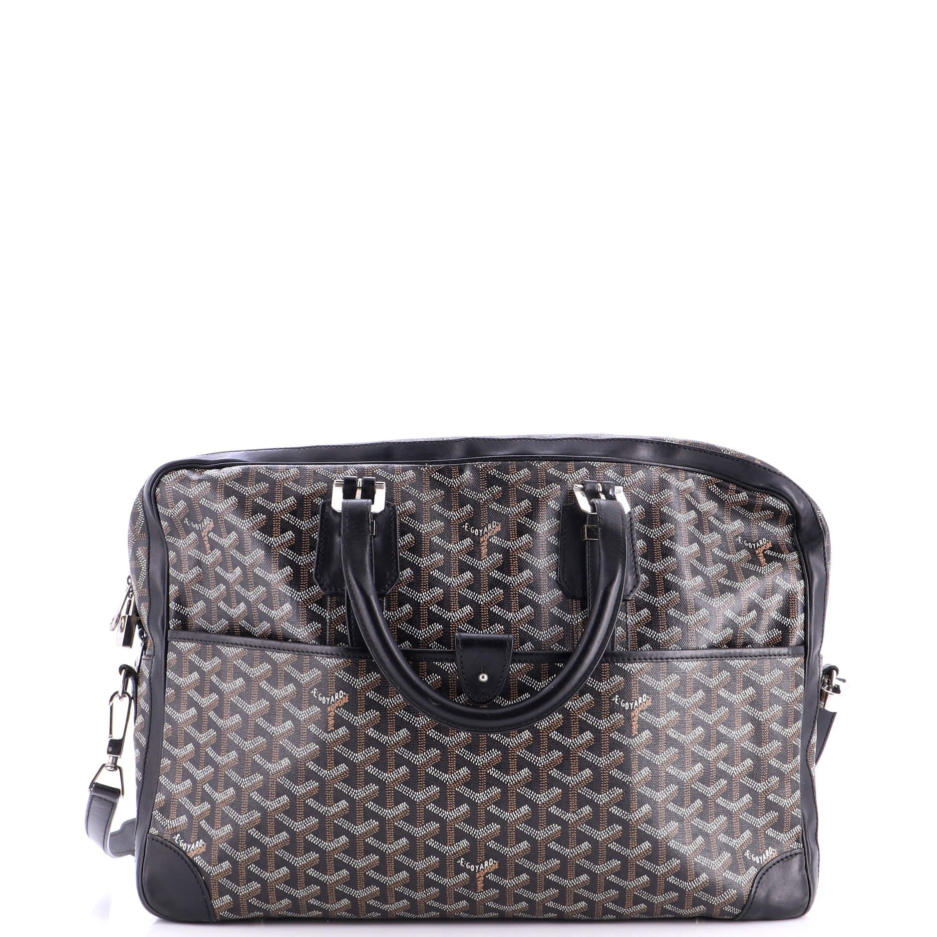 Goyard Ambassade Briefcase Coated Canvas PM