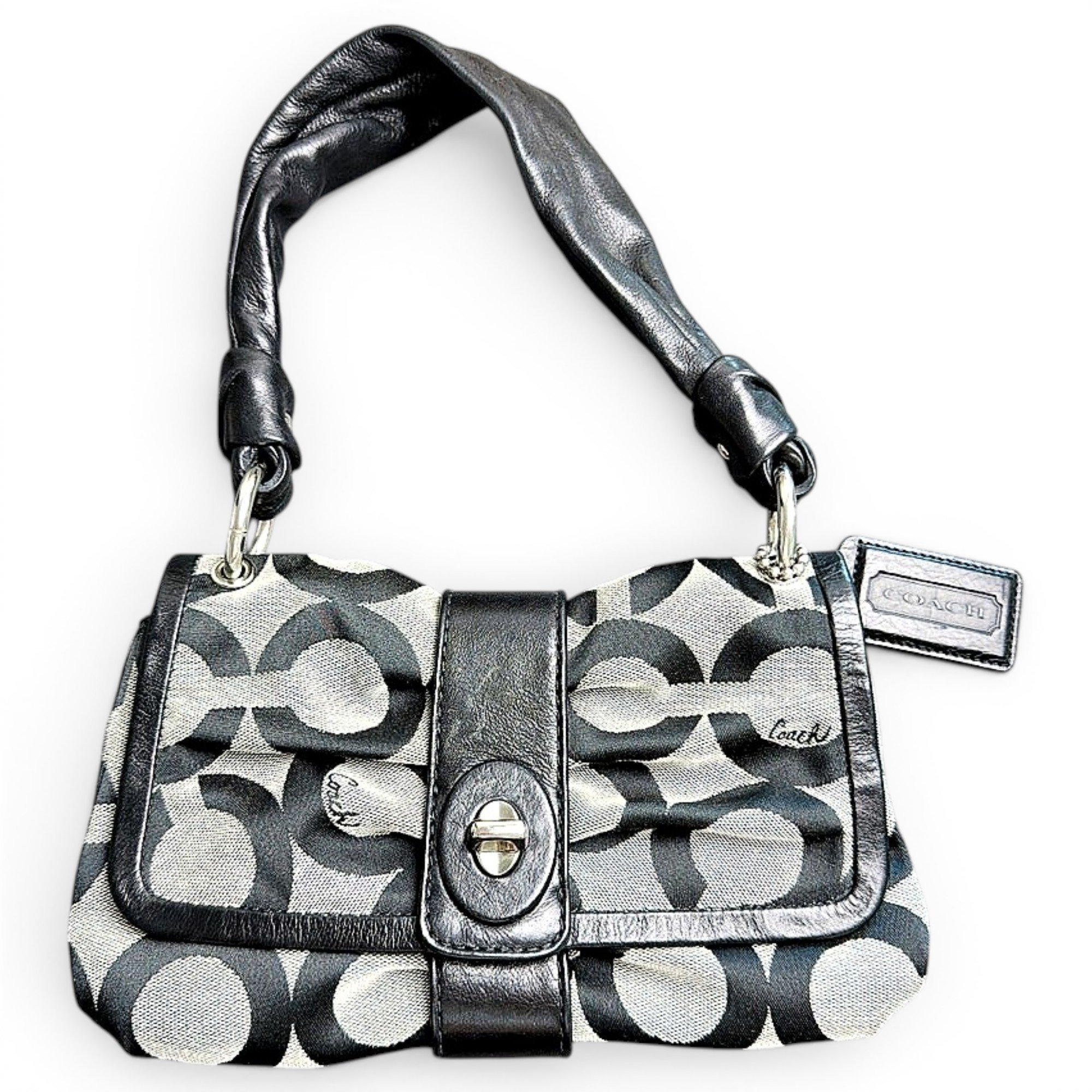 Signature Sufflette cloth handbag