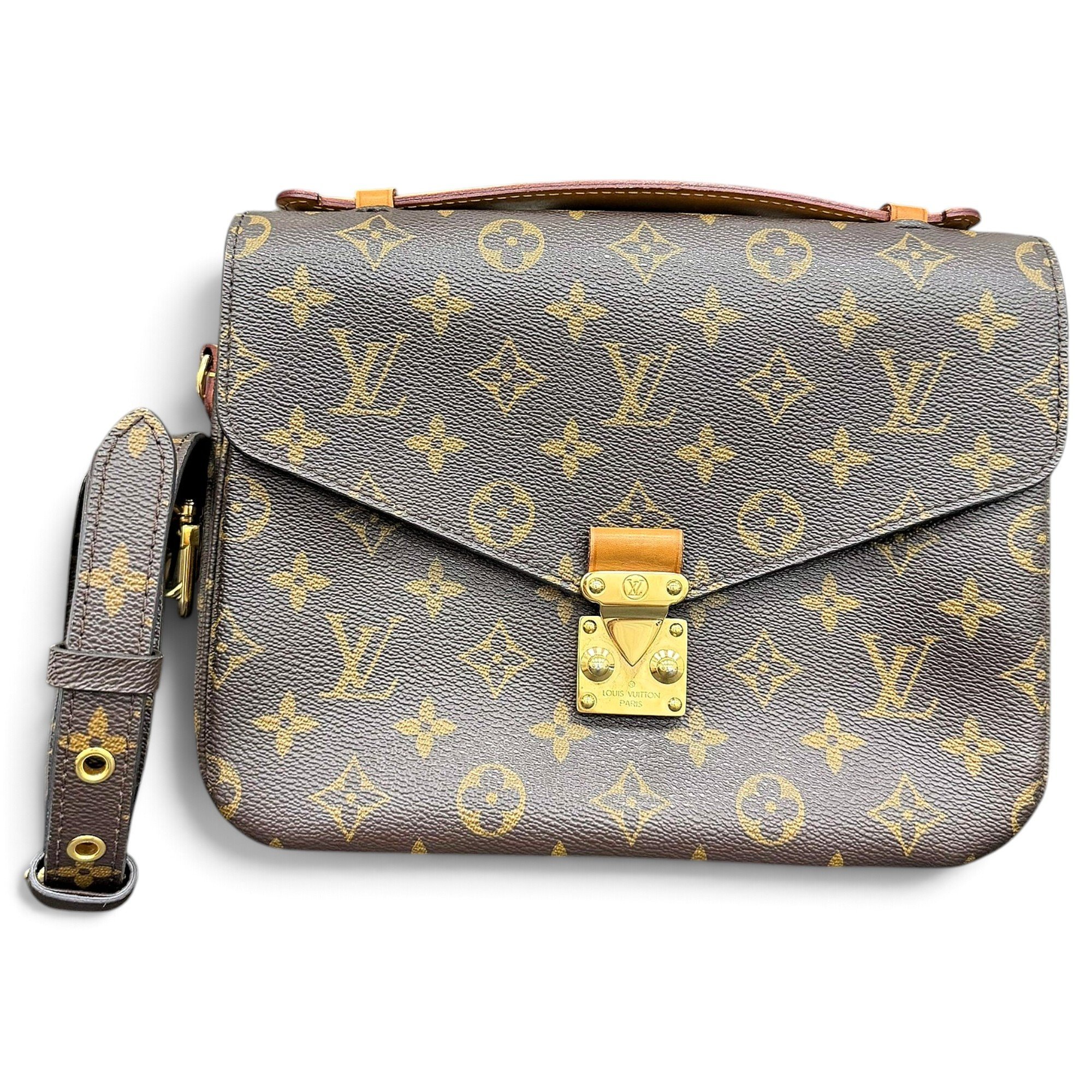 Metis leather handbag