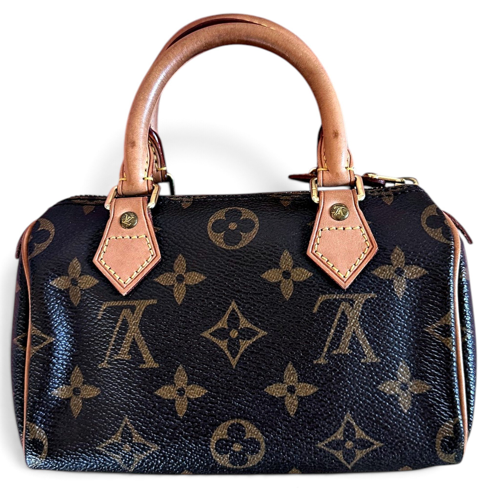 Nano Speedy / Mini HL leather mini bag