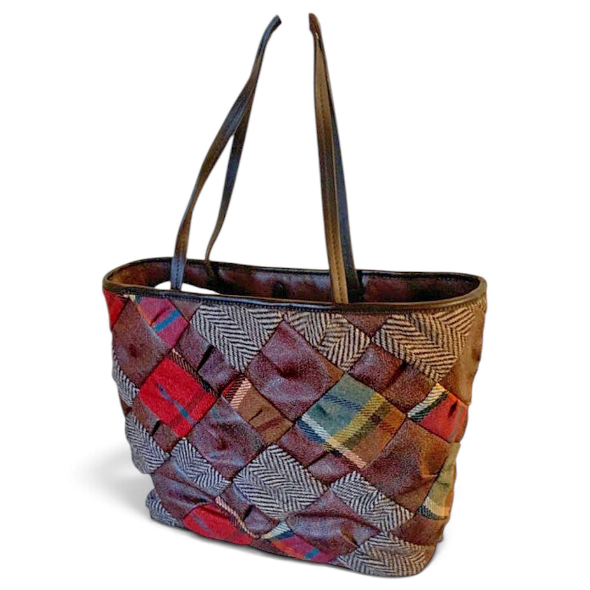 Leather tote