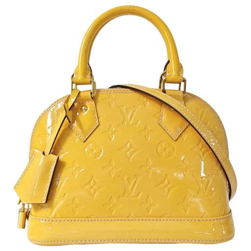 Alma patent leather handbag