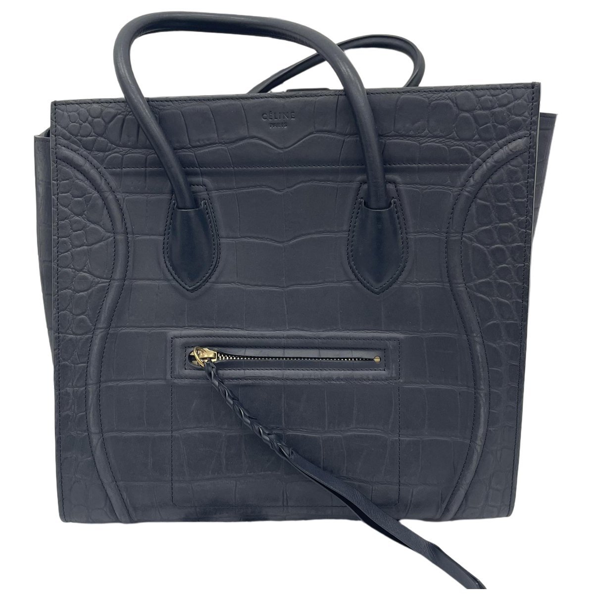 Luggage leather handbag