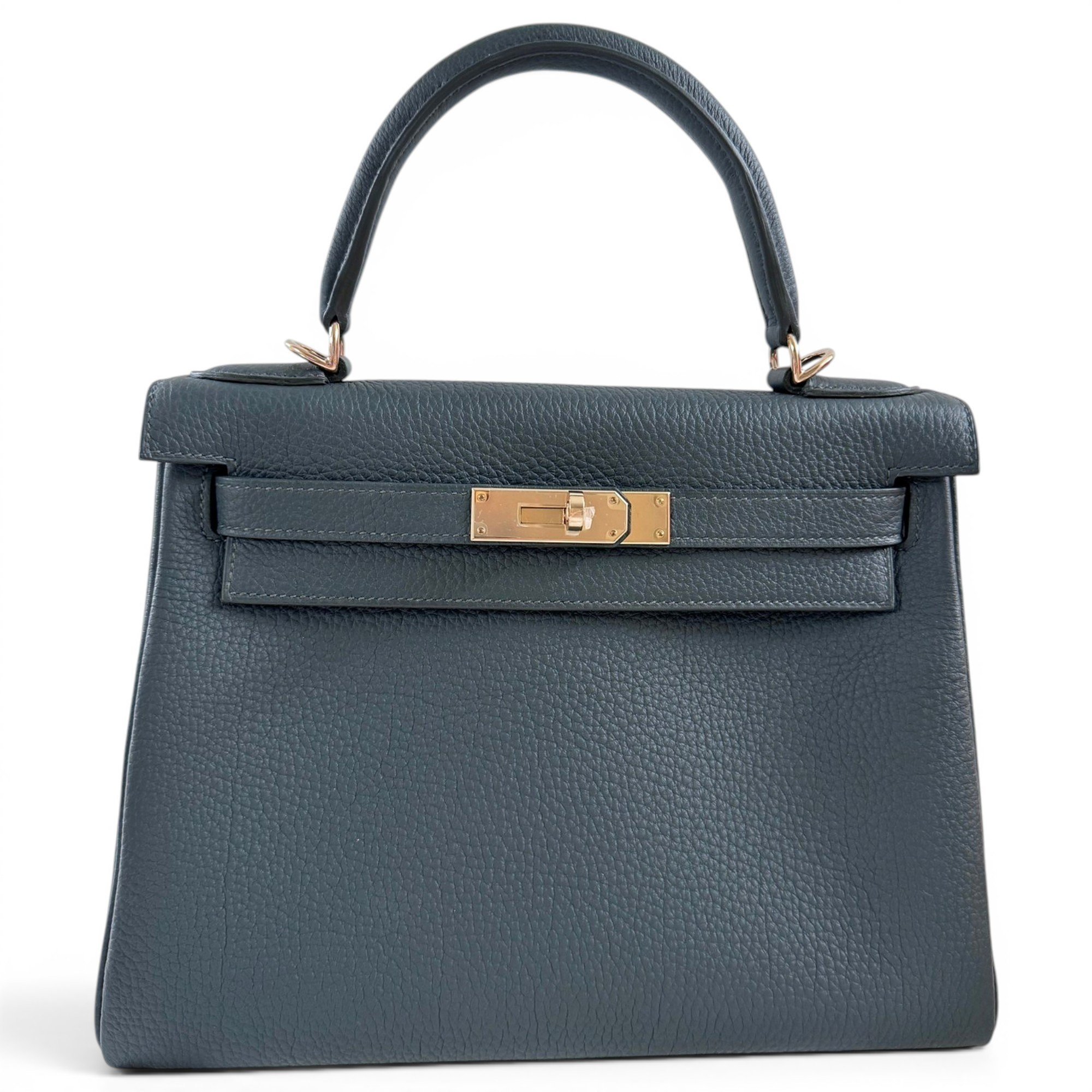 Kelly 28 leather handbag