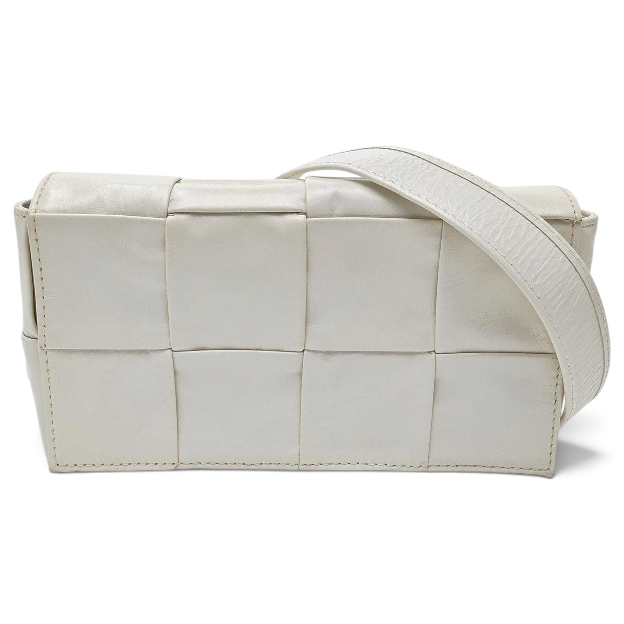 Brick Cassette leather handbag