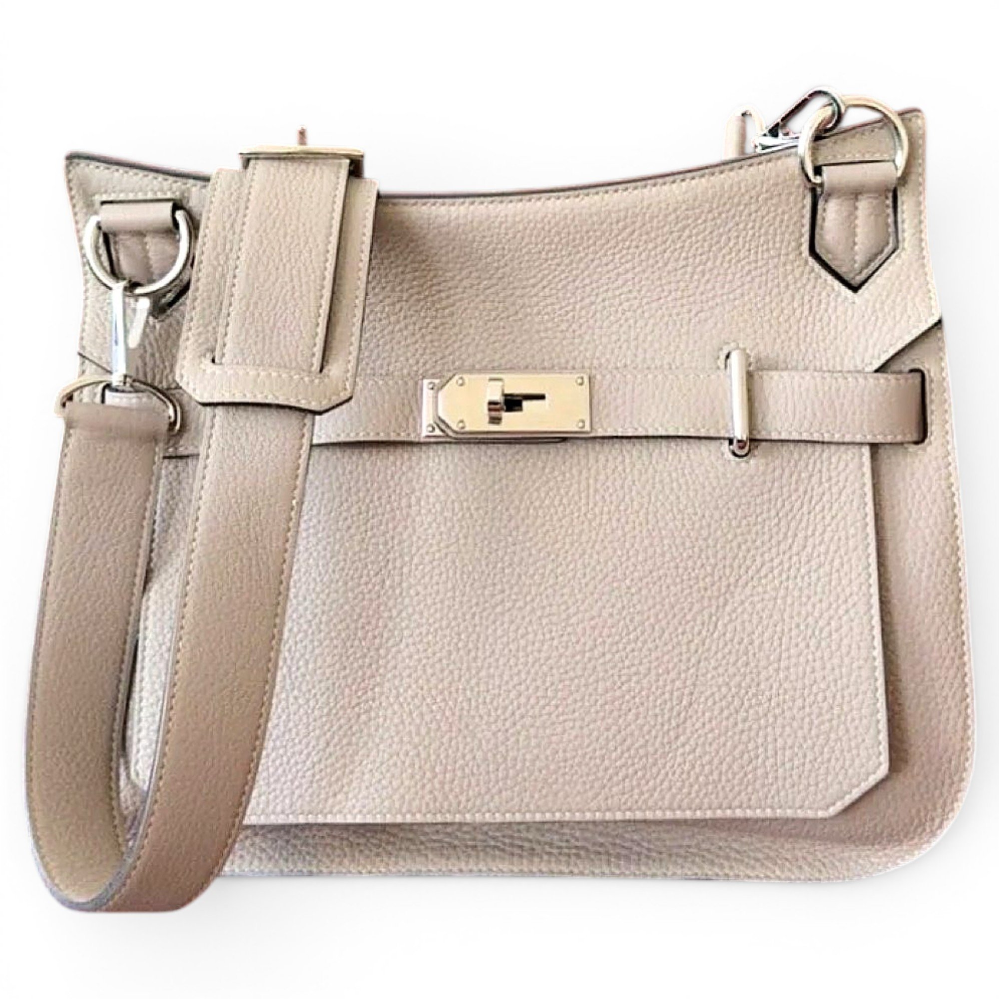 Hermes Jypsiere 28 Handbag Clemence Leather 2015