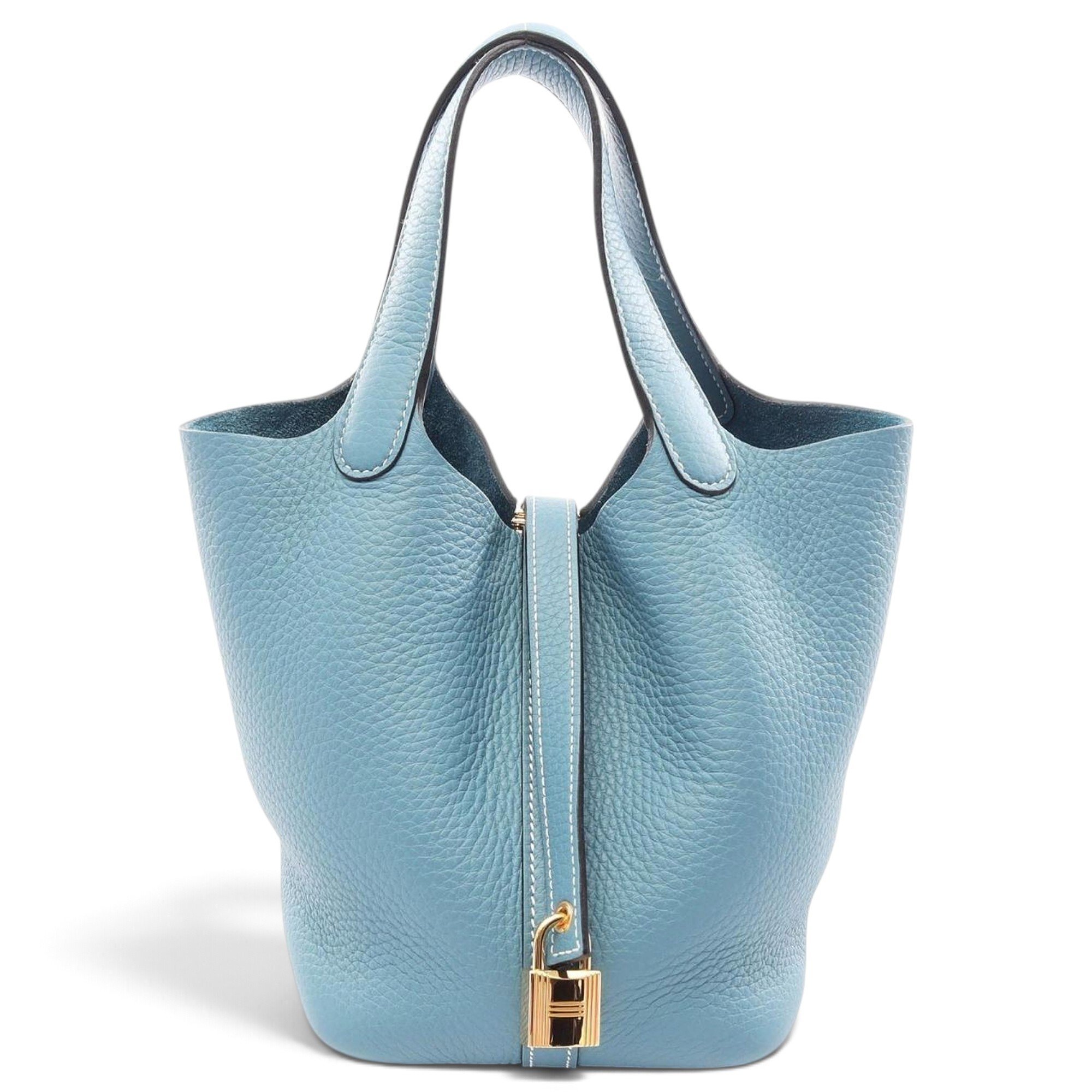 Picotin leather handbag