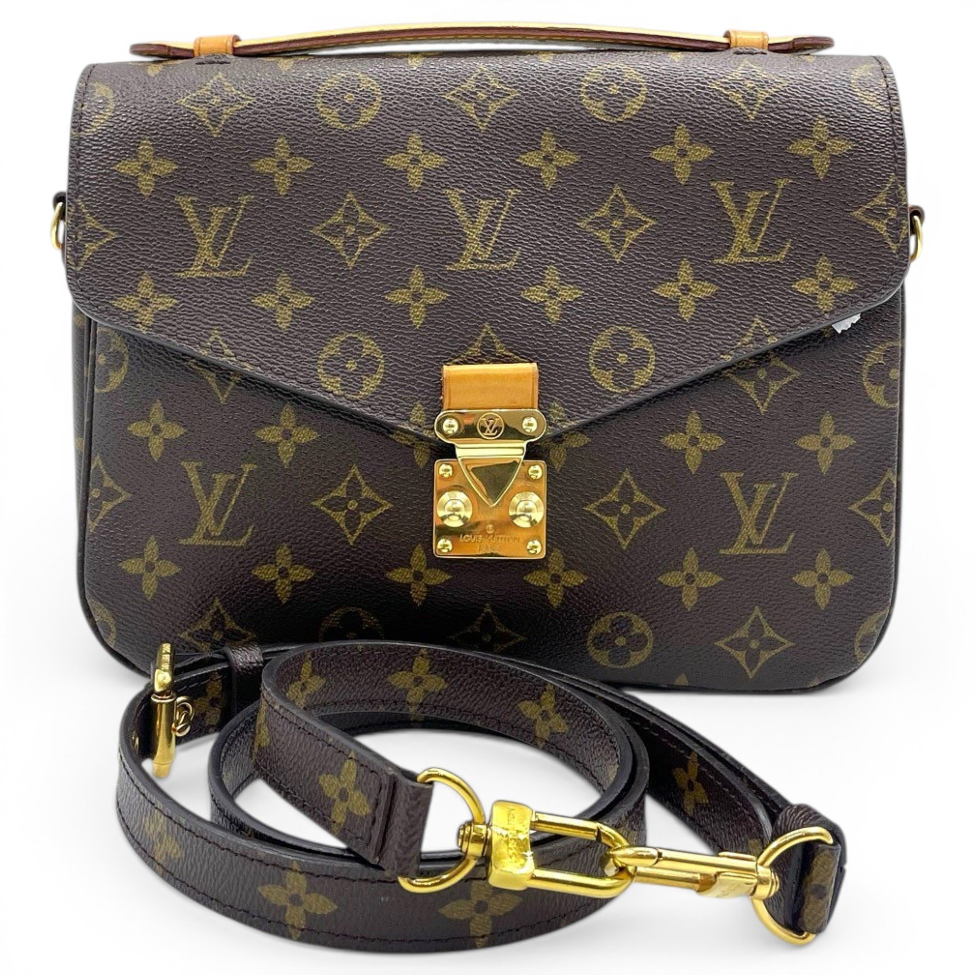 Metis leather crossbody bag