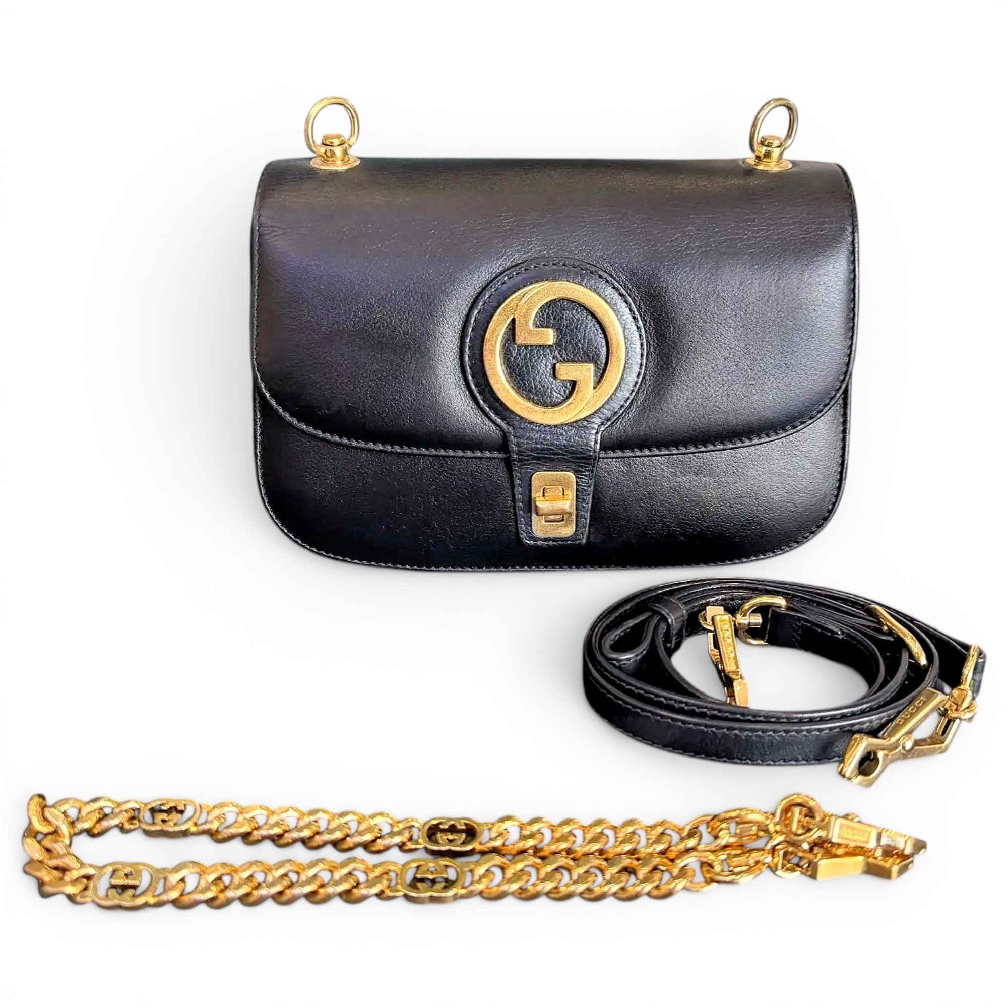 Leather crossbody bag