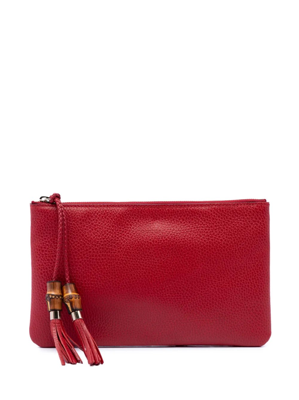 2016-2026 Calfskin Bamboo clutch bag
