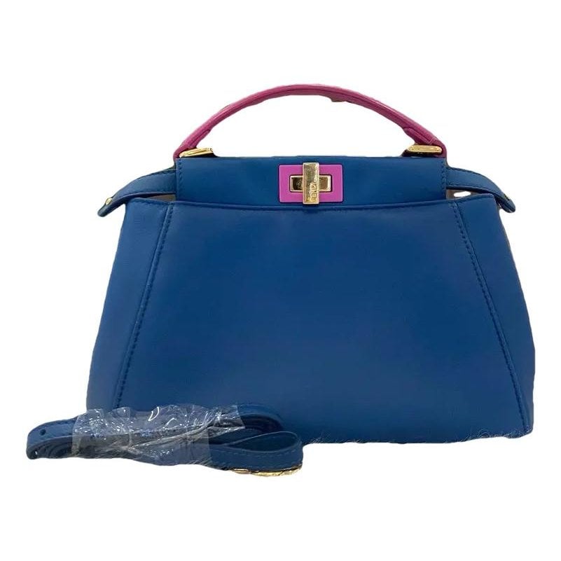 Peekaboo leather crossbody bag