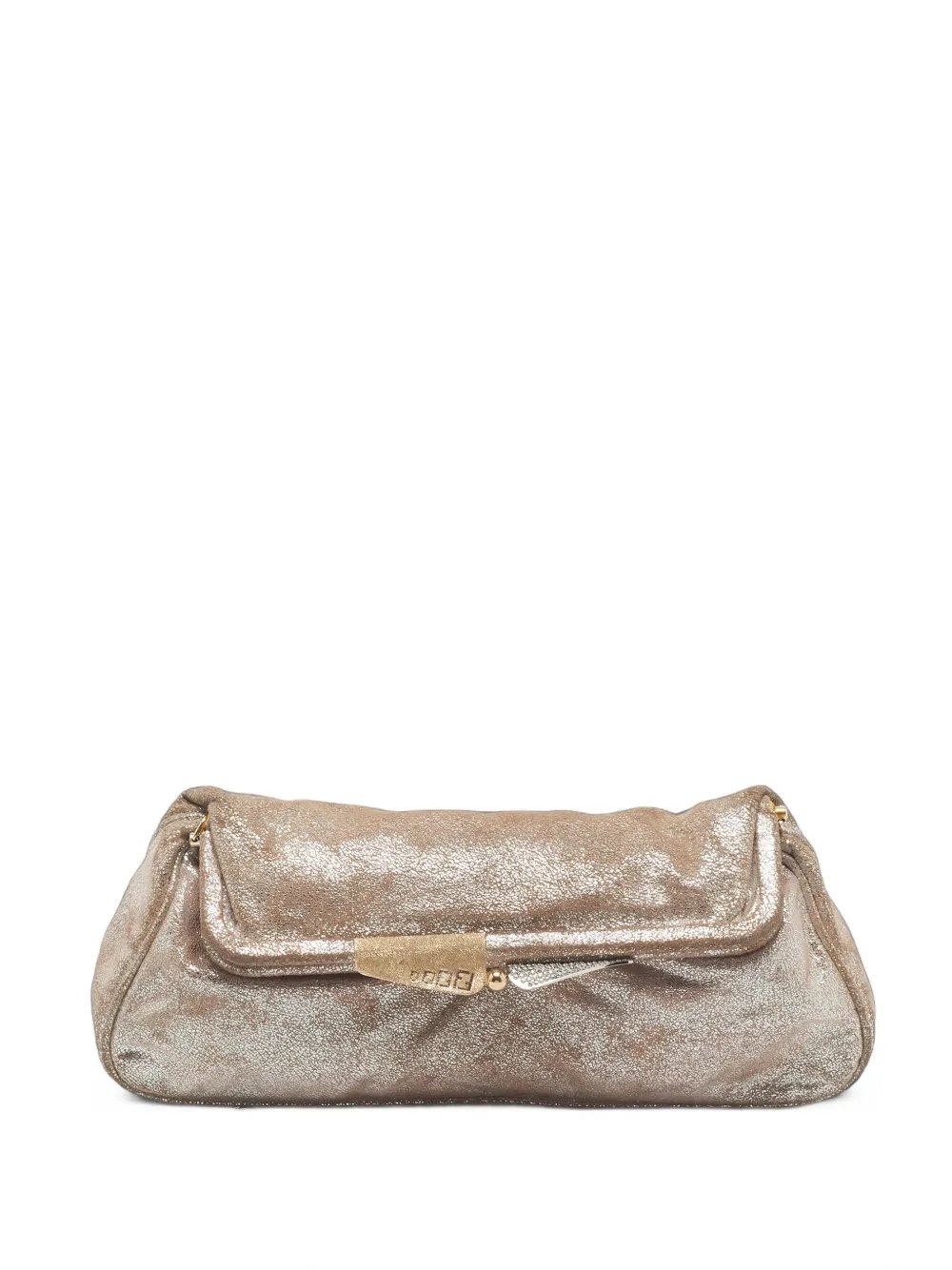 2009 Borderline suede clutch bag