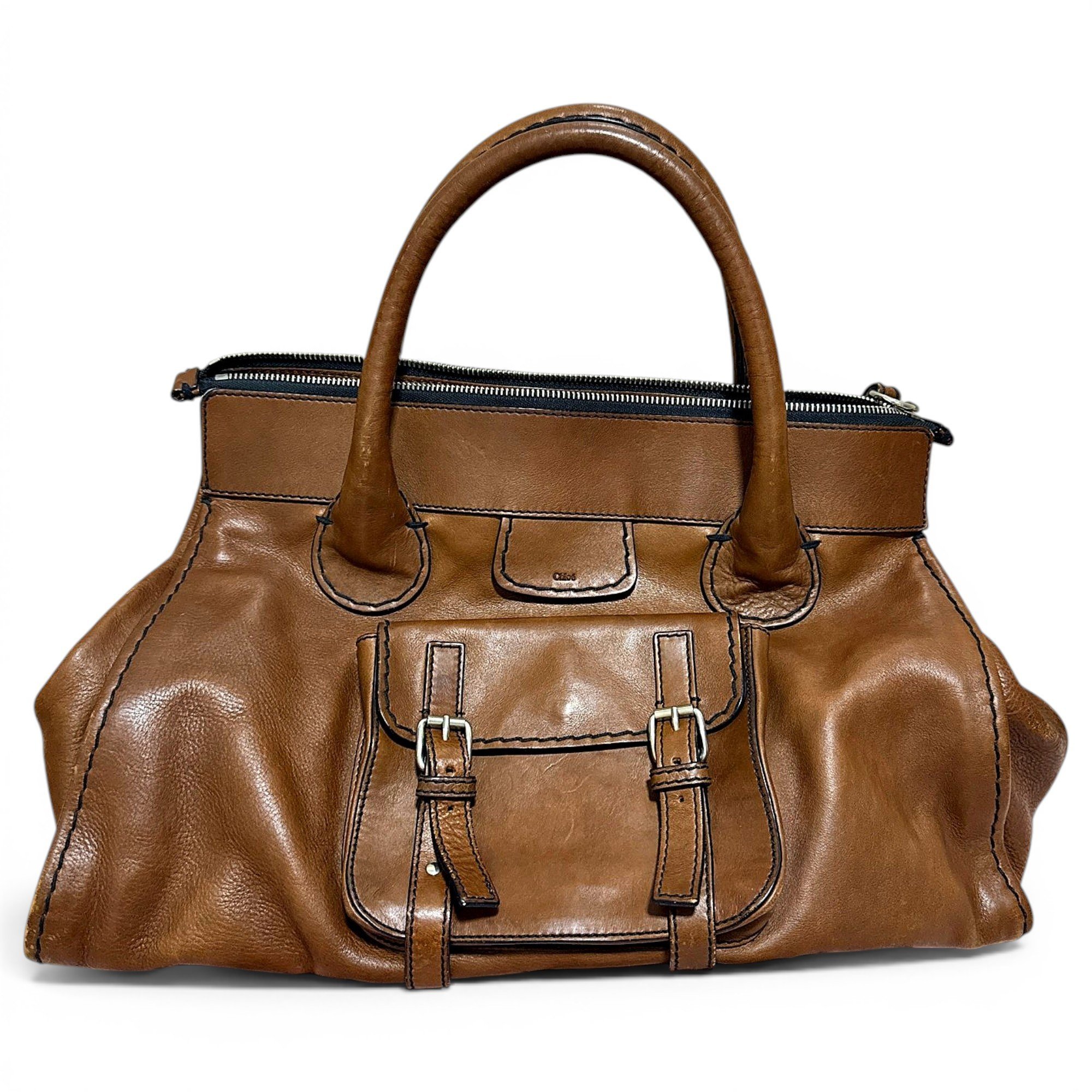 Edith leather handbag