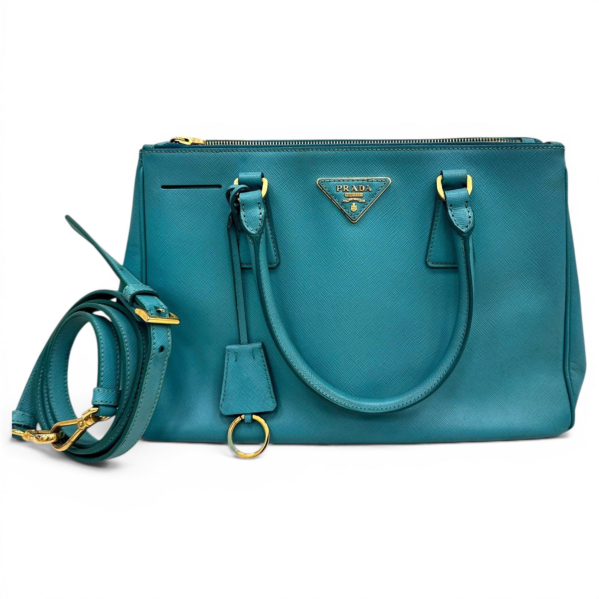 Galleria leather handbag