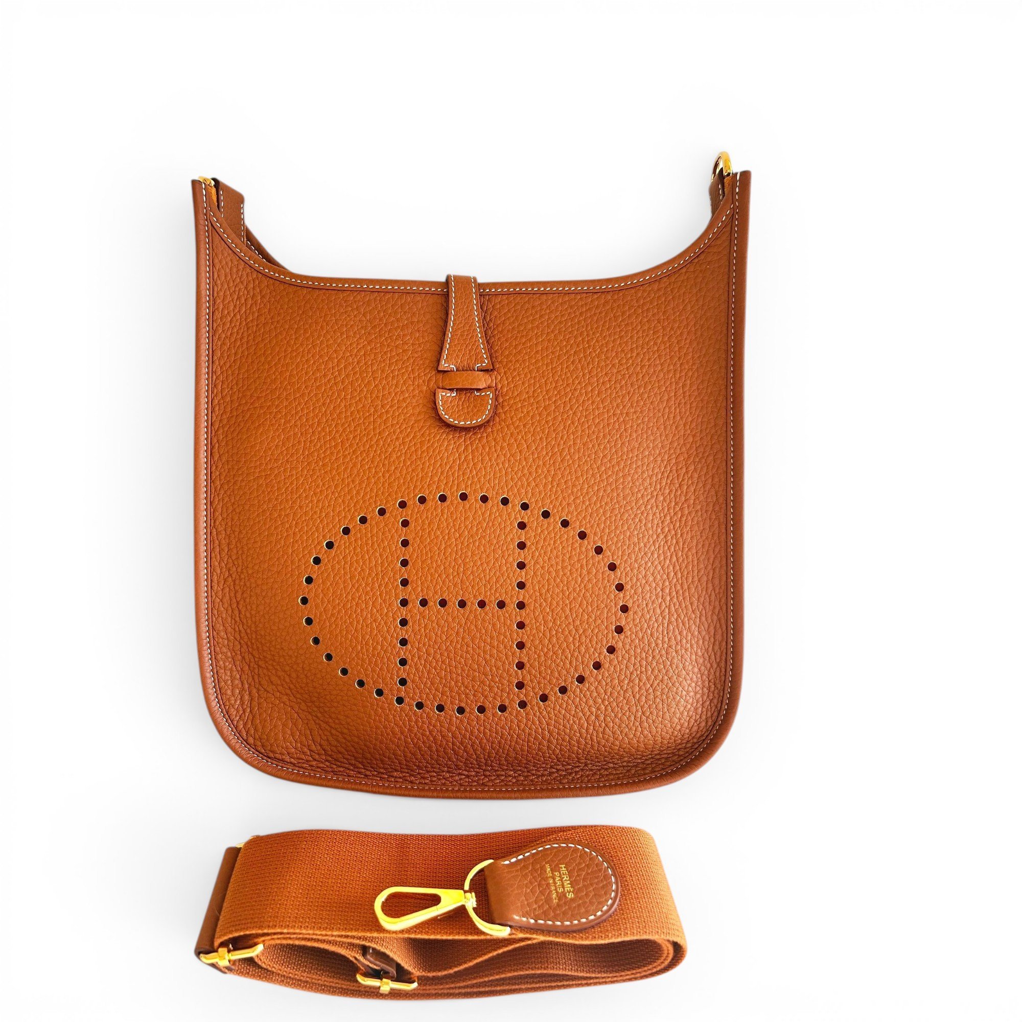 Evelyne leather crossbody bag