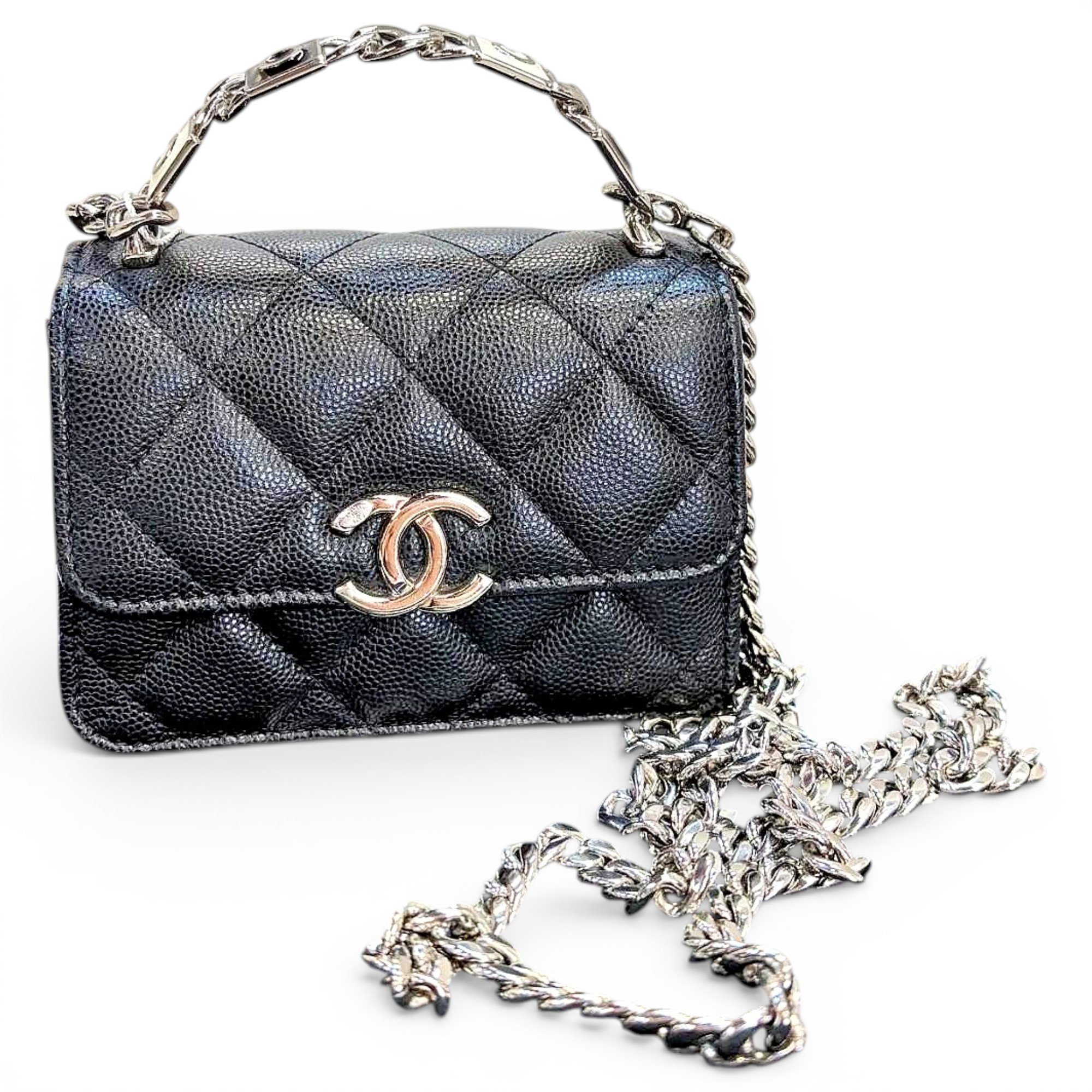 Leather mini bag