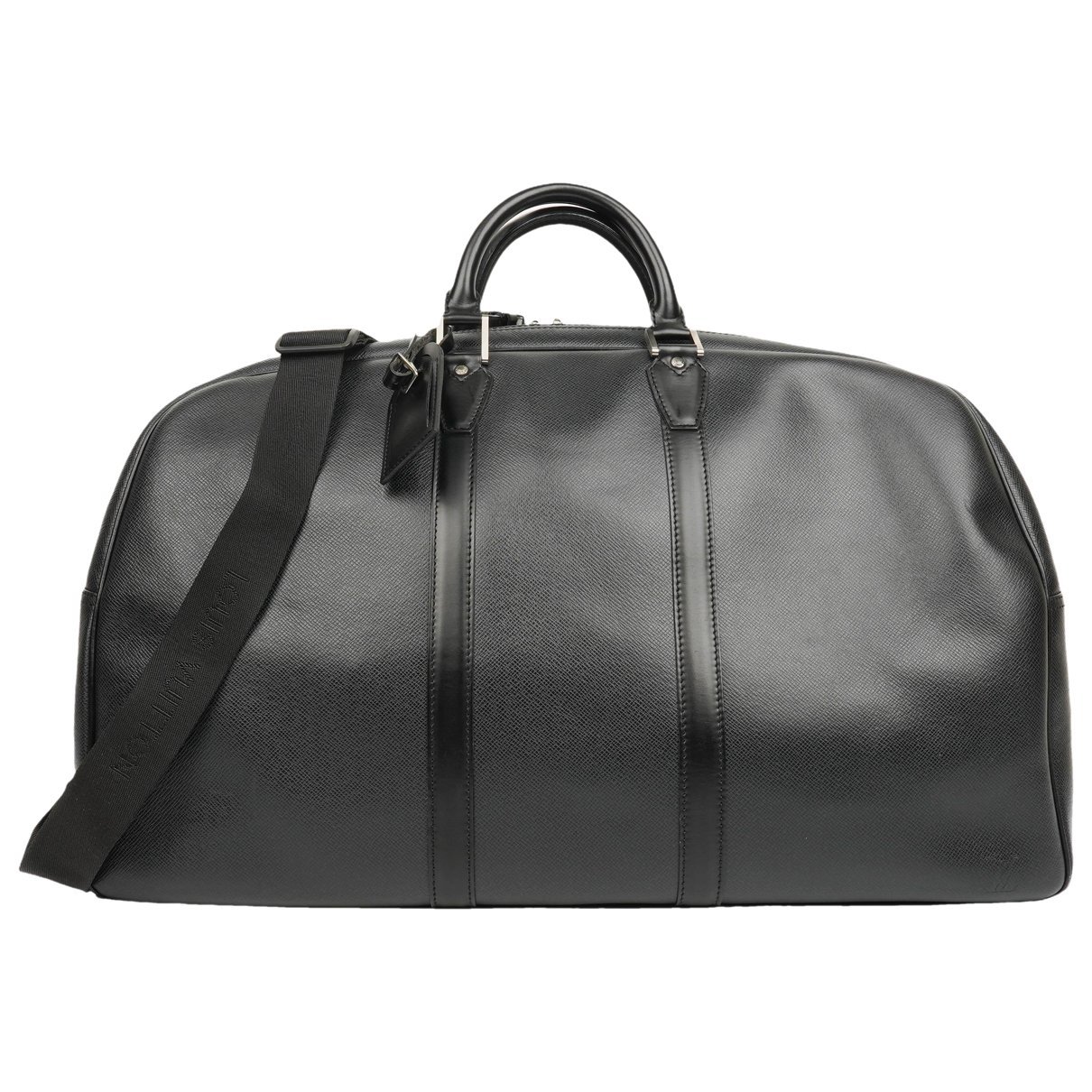 Keepall leather travel bag
