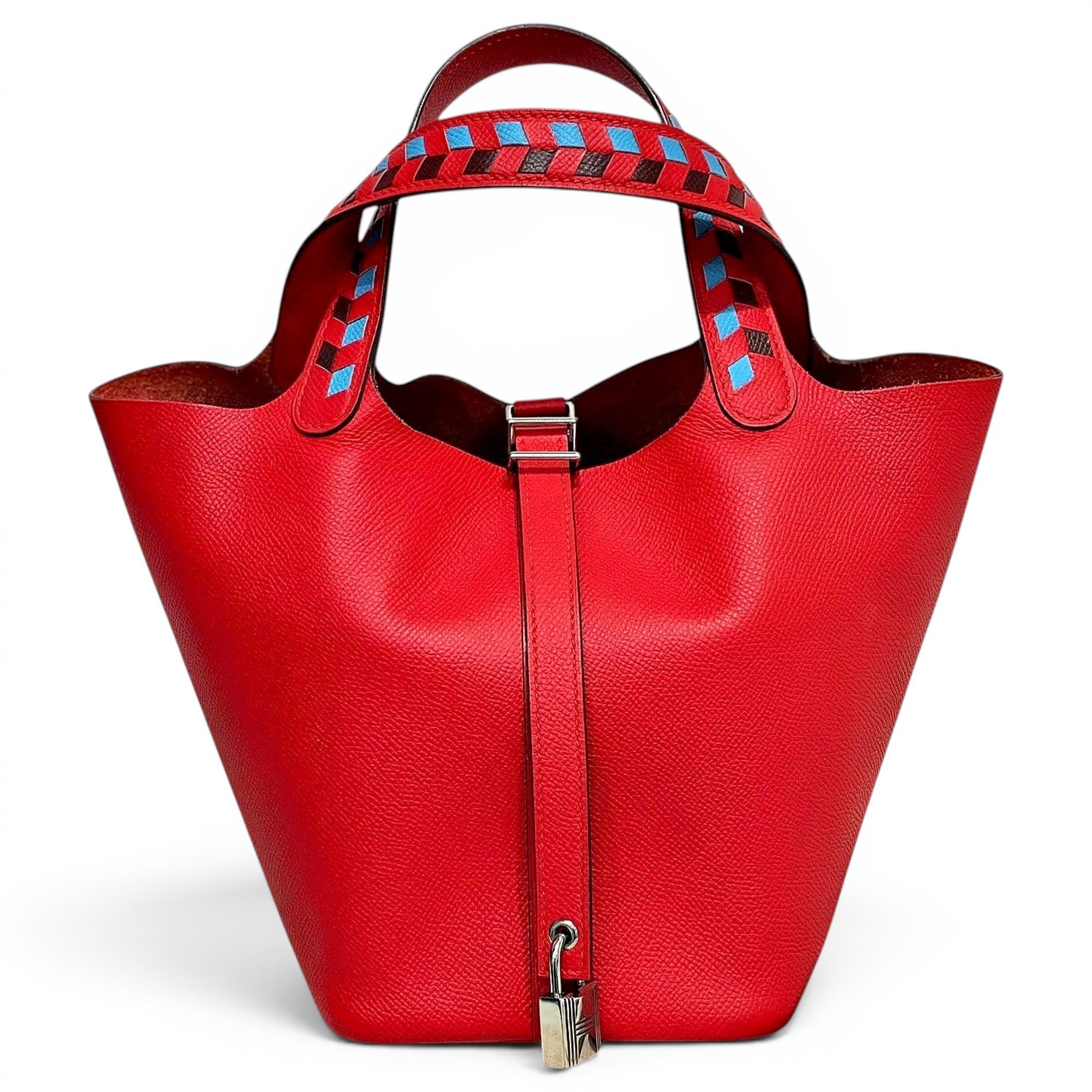 Picotin leather handbag