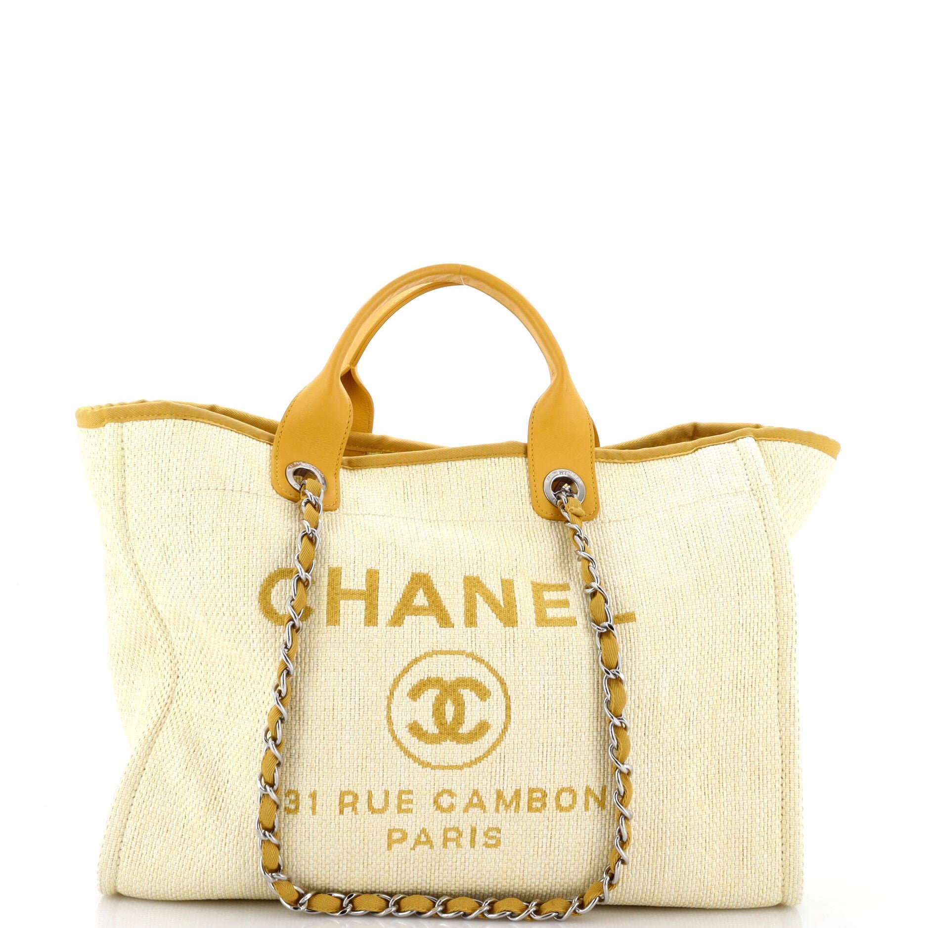 Deauville Tote Raffia Medium