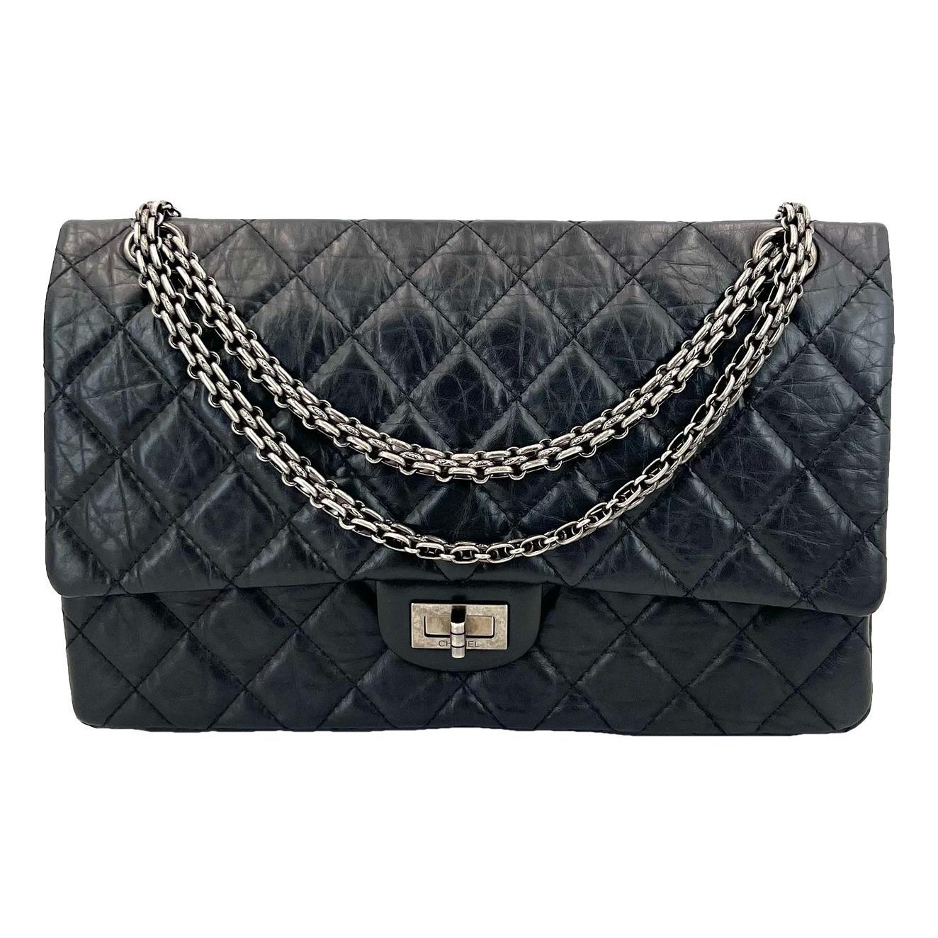 2.55 leather handbag